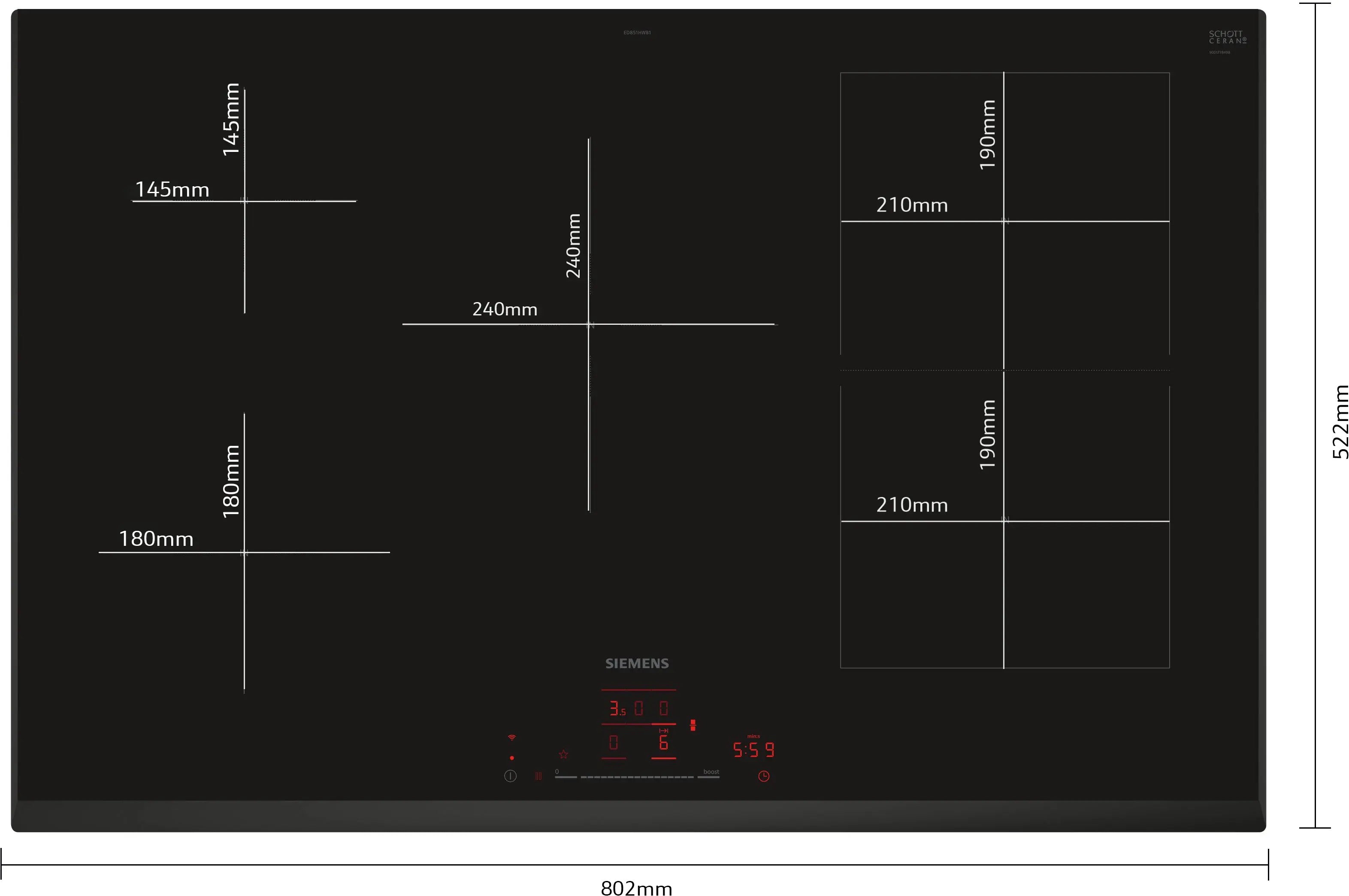 Siemens iQ500 ED851HWB1E