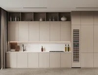 Mauve Built-In Wine Fridge - Edge 45D Panel Ready