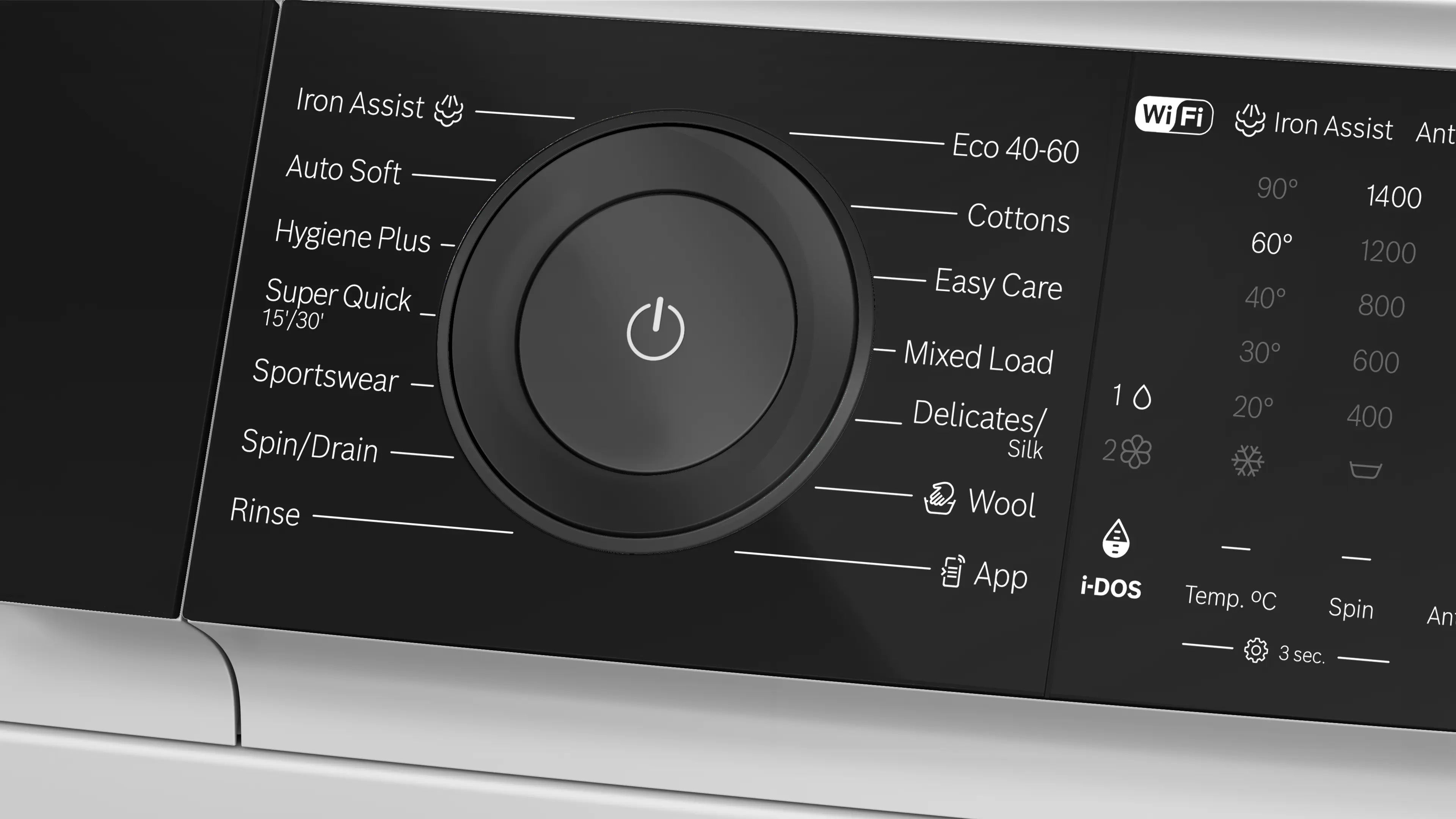 Bosch Series 6 Washing machine, front loader 10 kg max. 1400 rpm - WGH254A0GB