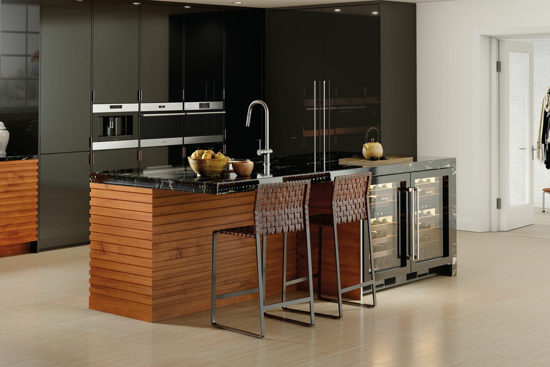 Wolf E Series Transitional Microwave Combi Oven ICBSPO24TE/S/TH