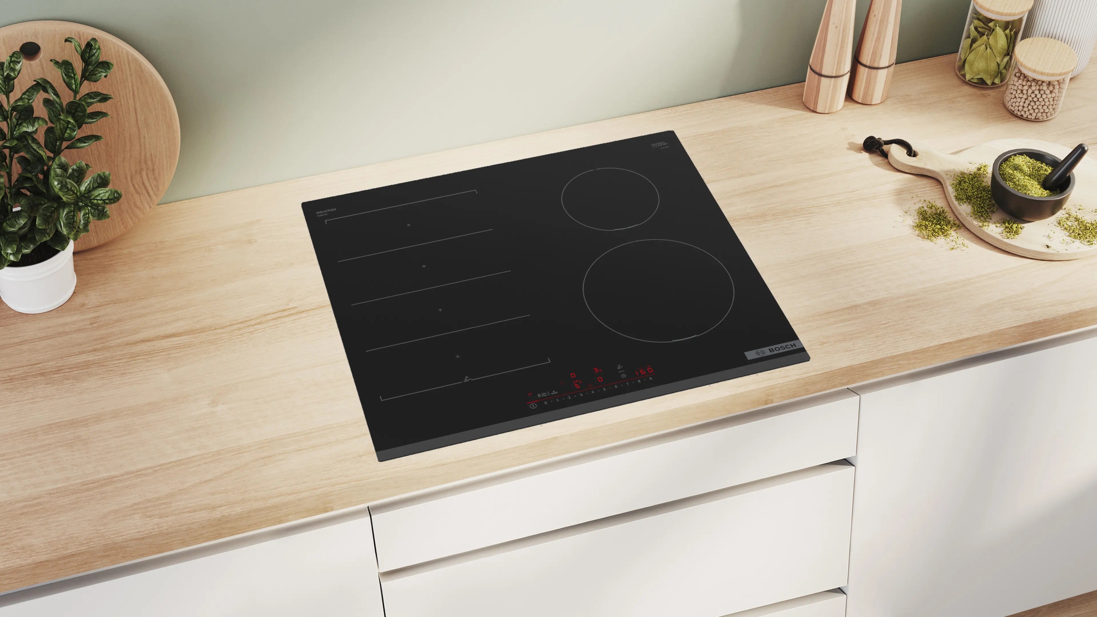 Bosch Series 6 Induction hob 60 cm surface mount without frame - PIX631HC1E