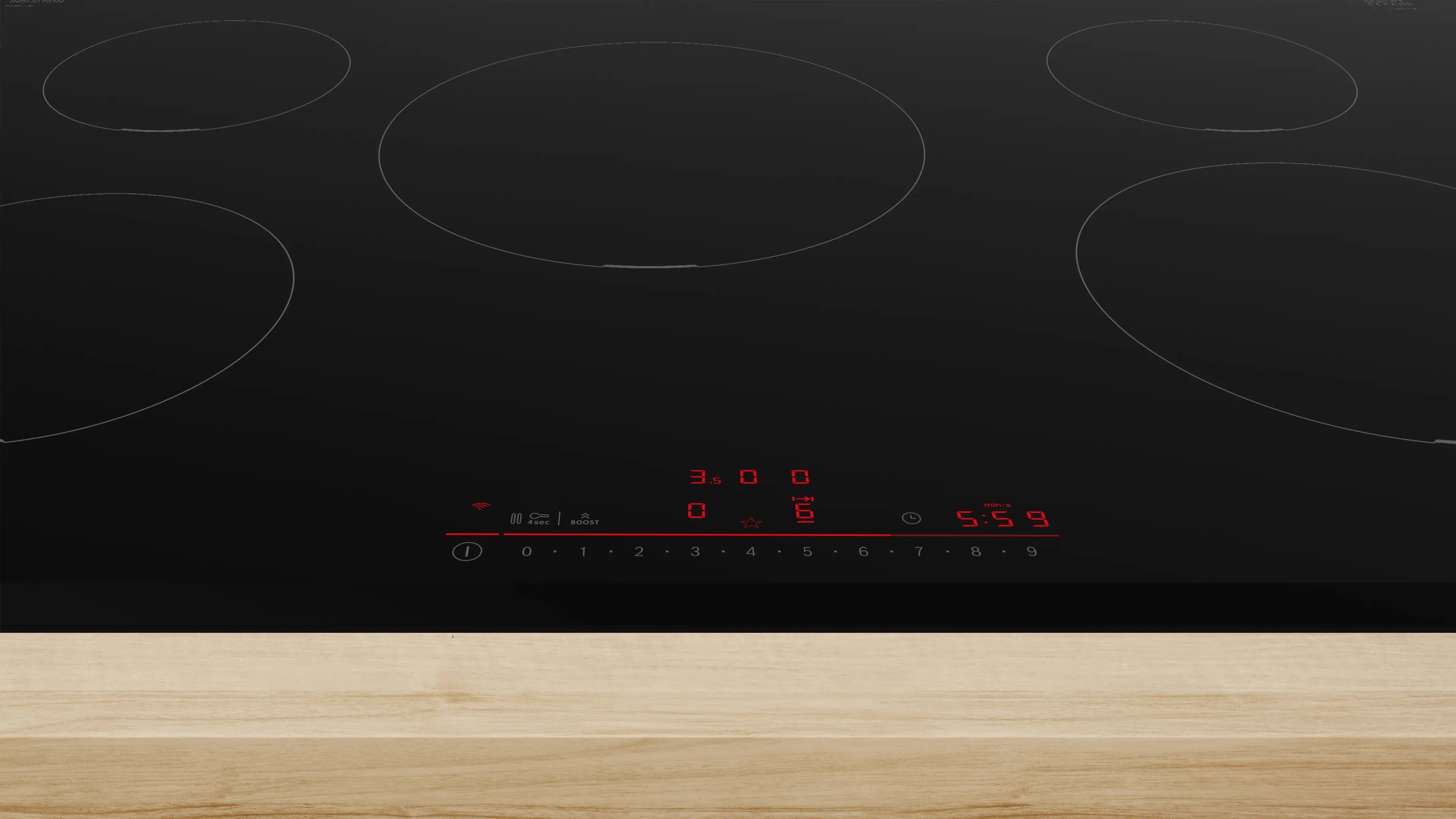 Bosch Series 6 Induction hob 80 cm surface mount without frame - PIV831HB1E