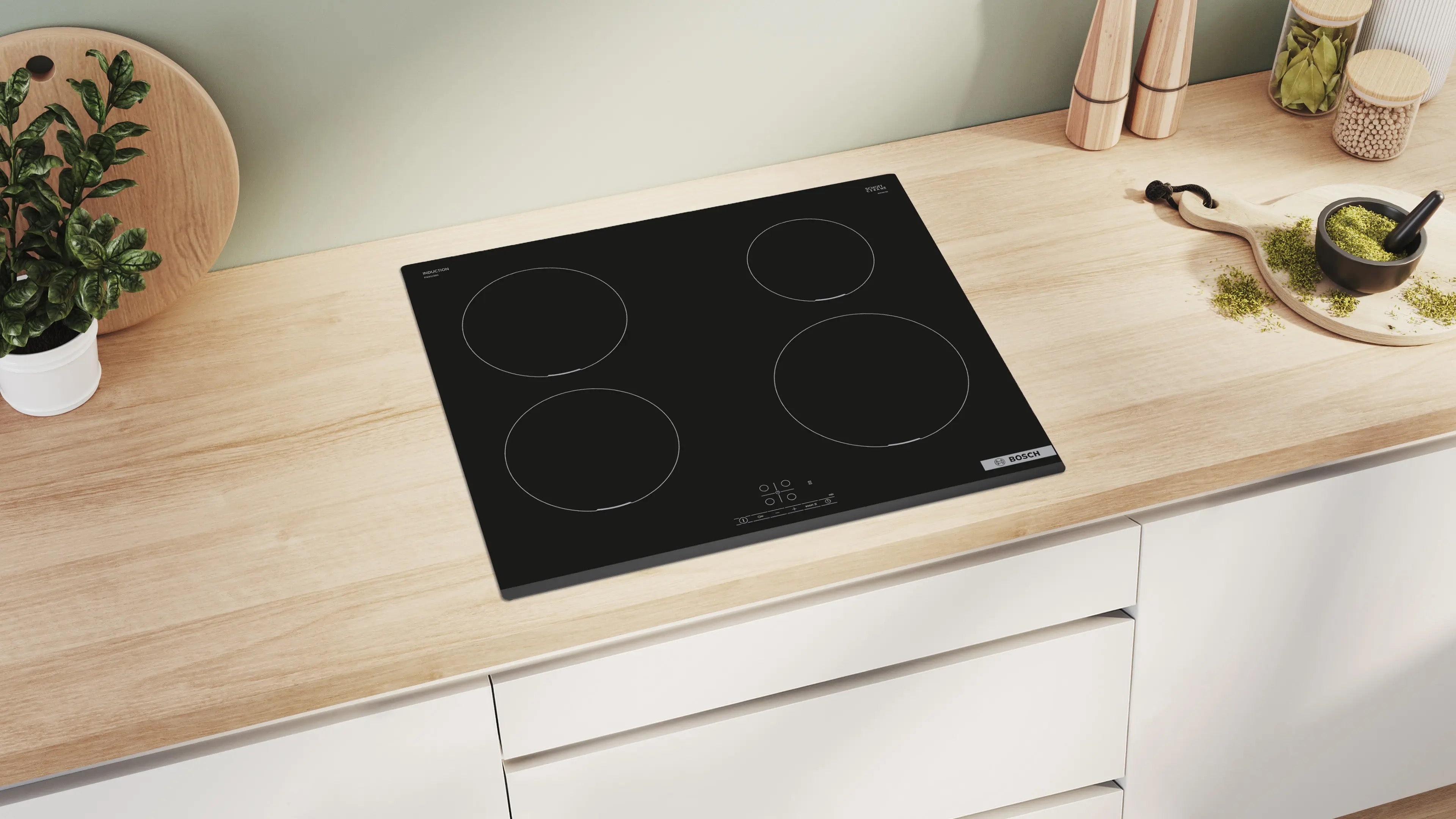 Bosch Series 4 Induction hob 60 cm surface mount without frame - PIE631BB5E