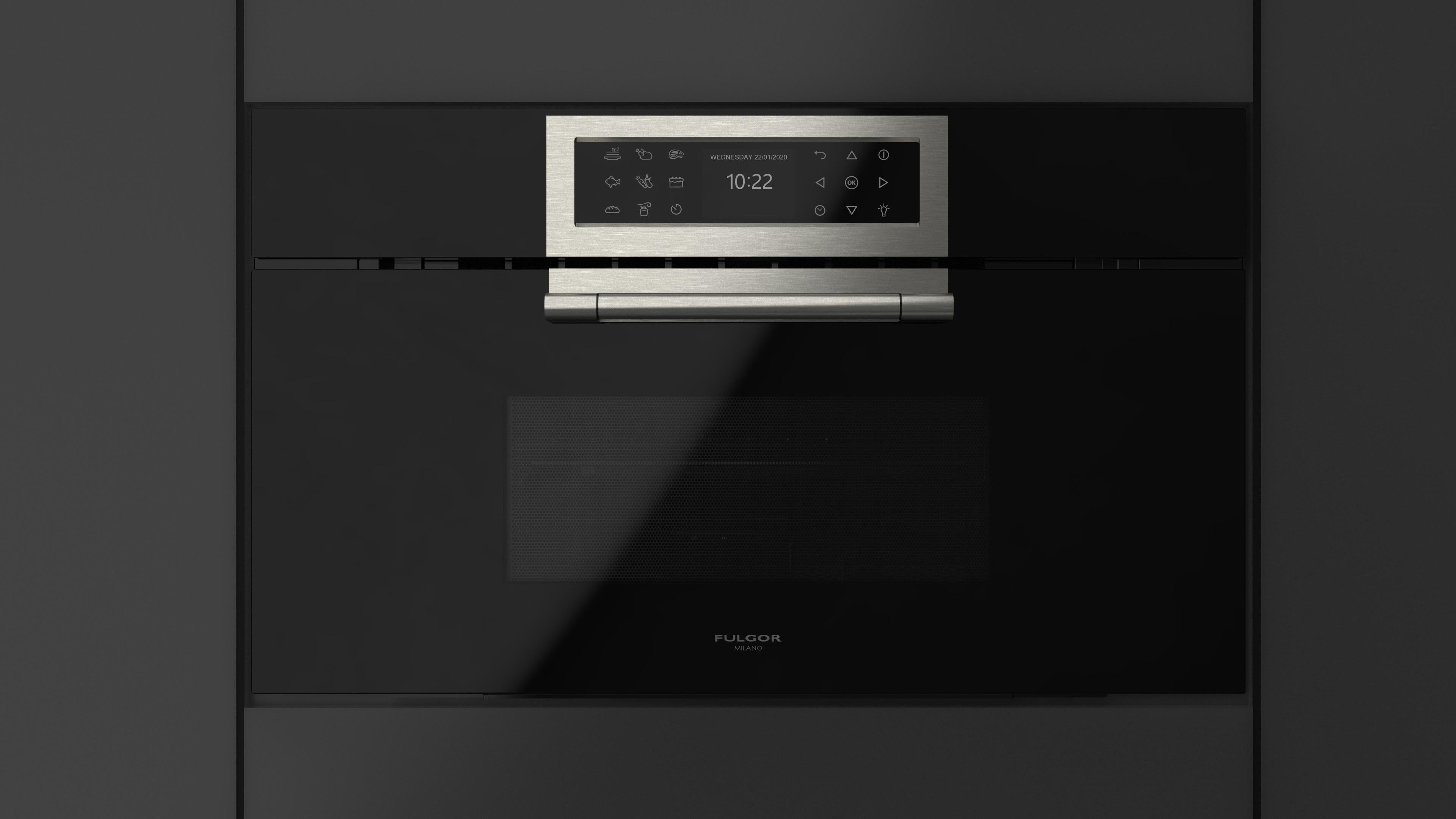 Fulgor Milano 75x45 Microwave Oven - FCLMO 7510 TEM BK