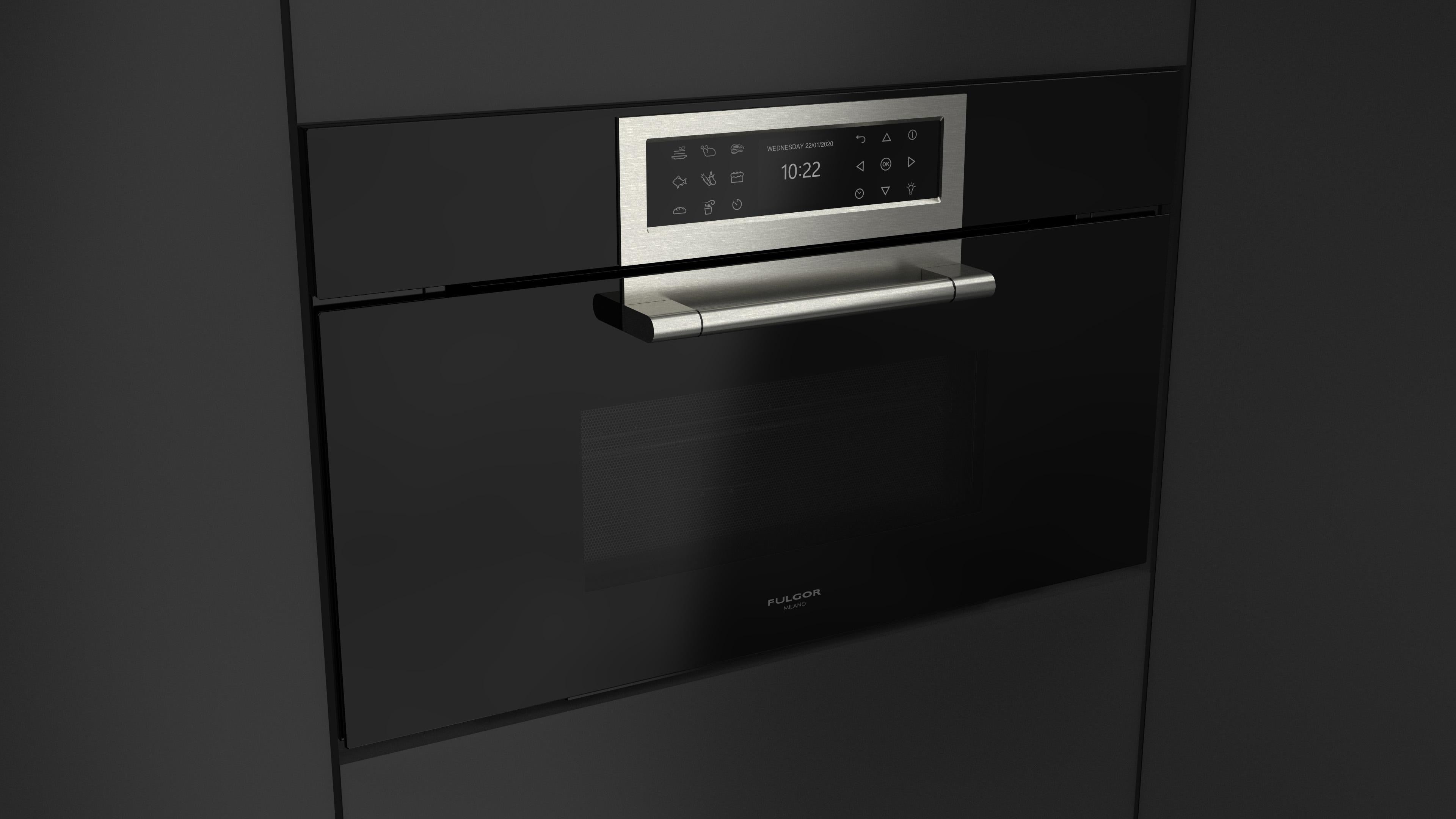 Fulgor Milano 75x45 Microwave Oven - FCLMO 7510 TEM BK