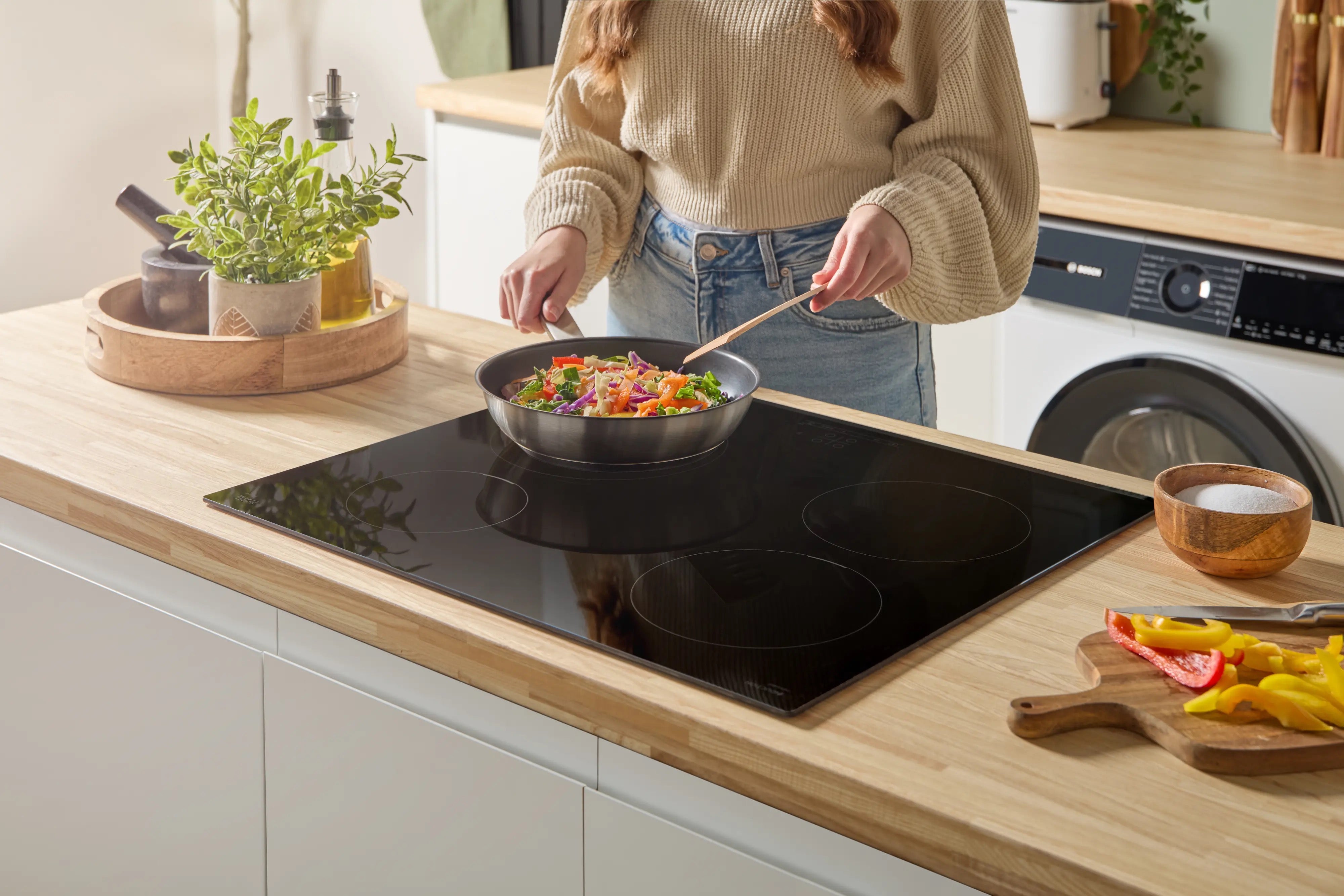 Bosch Series 4 Induction hob 60 cm surface mount without frame - PIE631BB5E