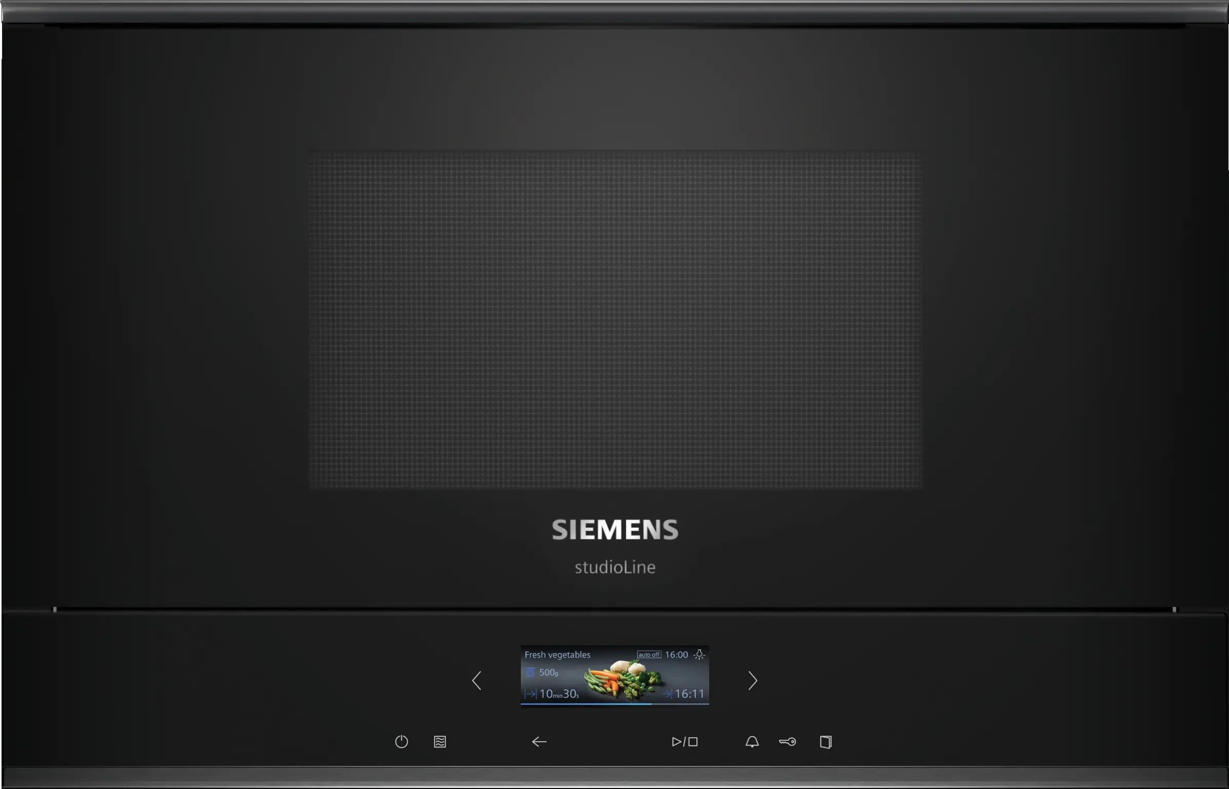 Siemens iQ700 Built-in microwave oven Black - BF922L1B1B