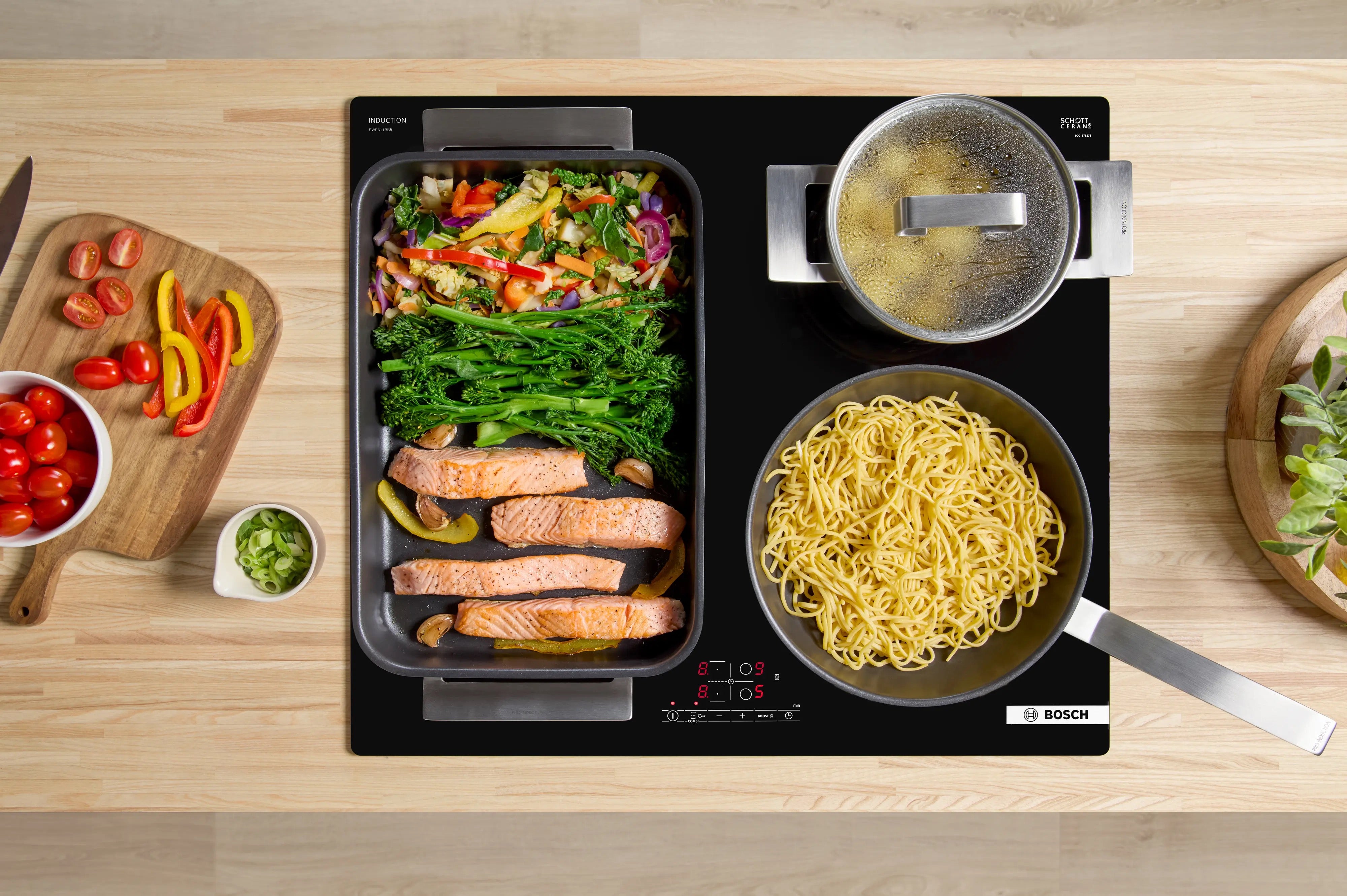 Bosch Series 4 Induction hob 60 cm surface mount without frame - PWP611BB5B