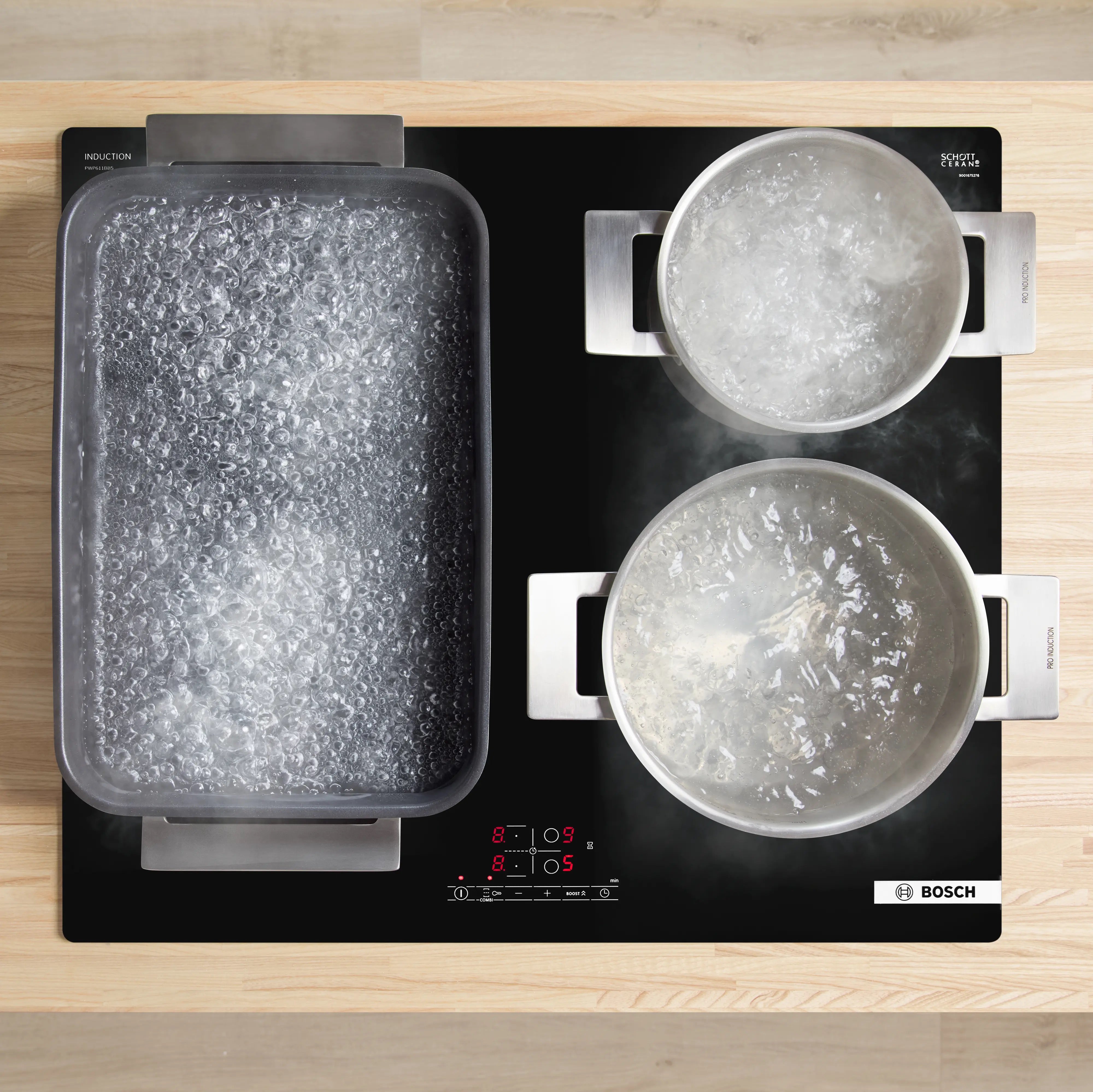 Bosch Series 4 Induction hob 60 cm surface mount without frame - PWP611BB5B