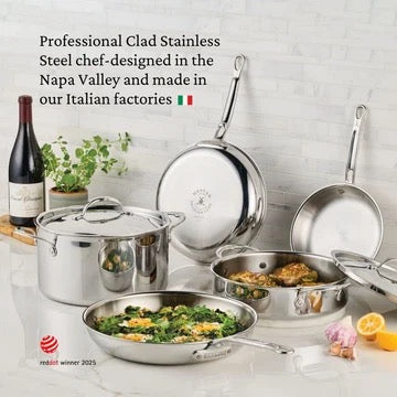 Hestan ProBond® Luxe Induction Stainless Steel Skillet
