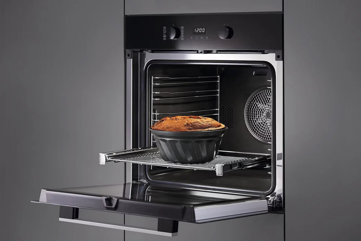 Miele H 2455 B ACTIVE Obsidian black stainless steel effect