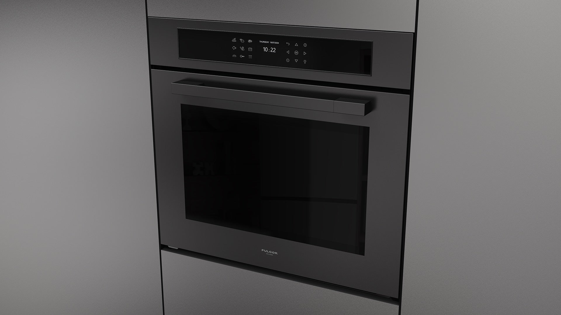 Fulgor Milano 30" Pyro Multi-Function Oven - FUTPO 315P TEM 2F MBK