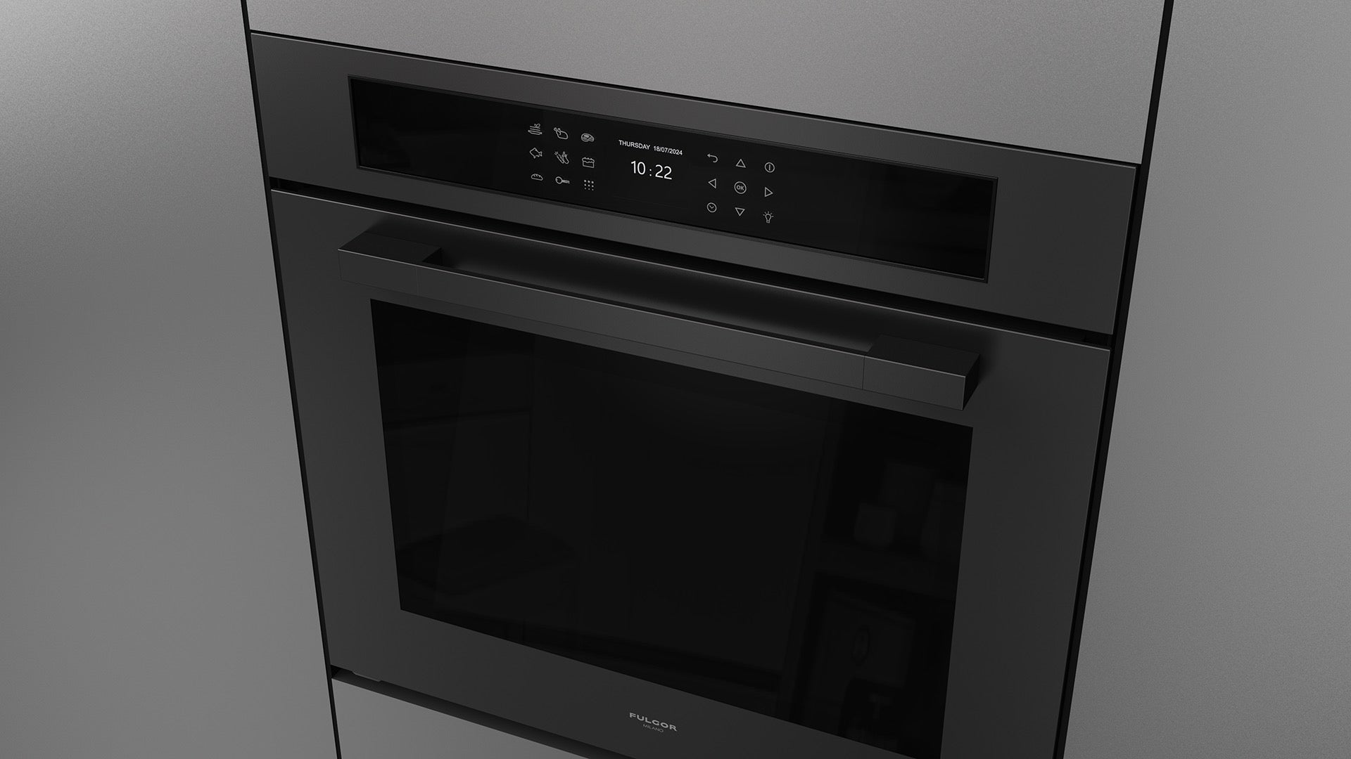 Fulgor Milano 30" Pyro Multi-Function Oven - FUTPO 315P TEM 2F MBK