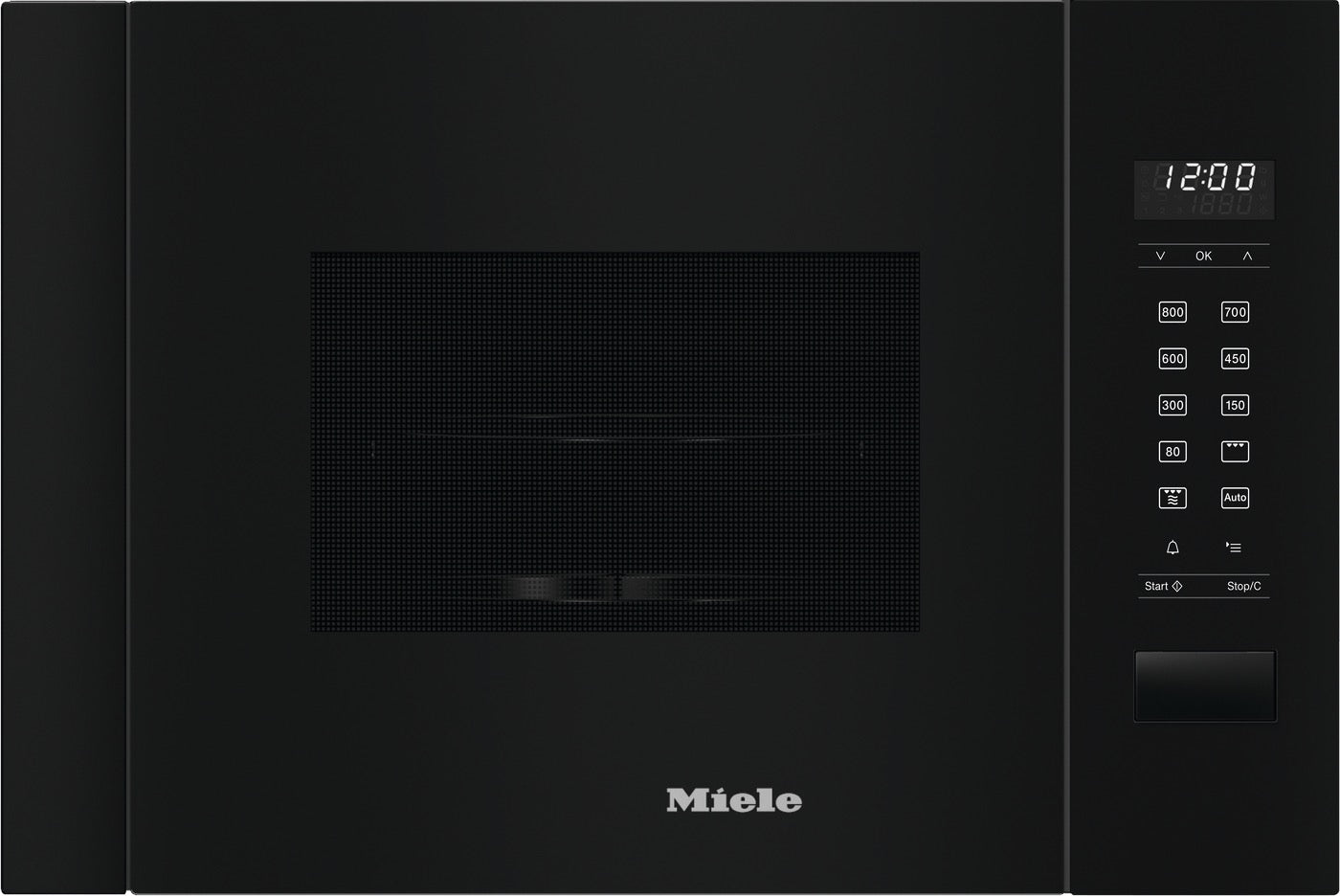 Miele Built-In Microwave Oven M 2224 SC Obsidian black