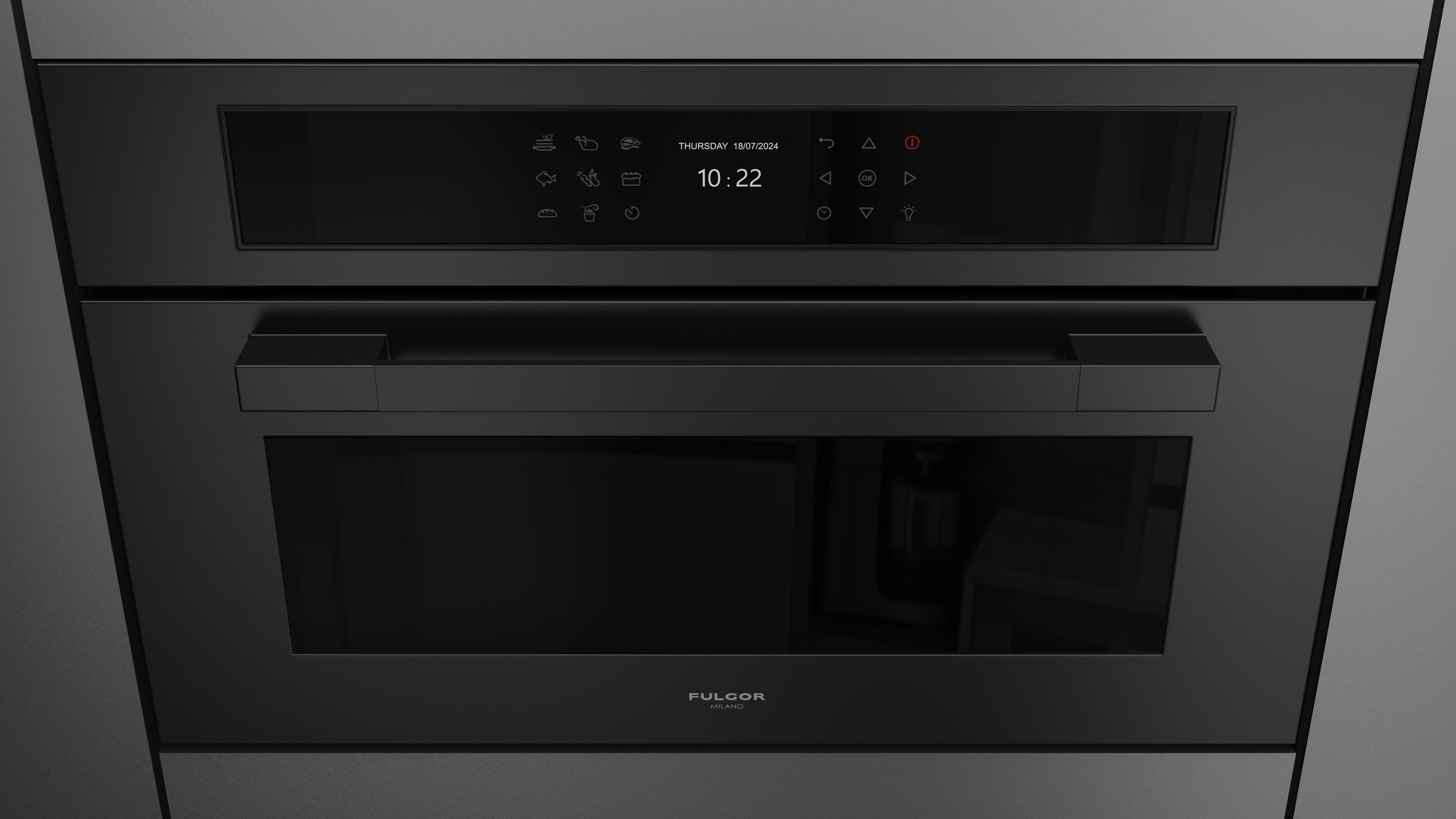 Fulgor Milano Combi Steam Oven - FUTSO 310 TEM MBK