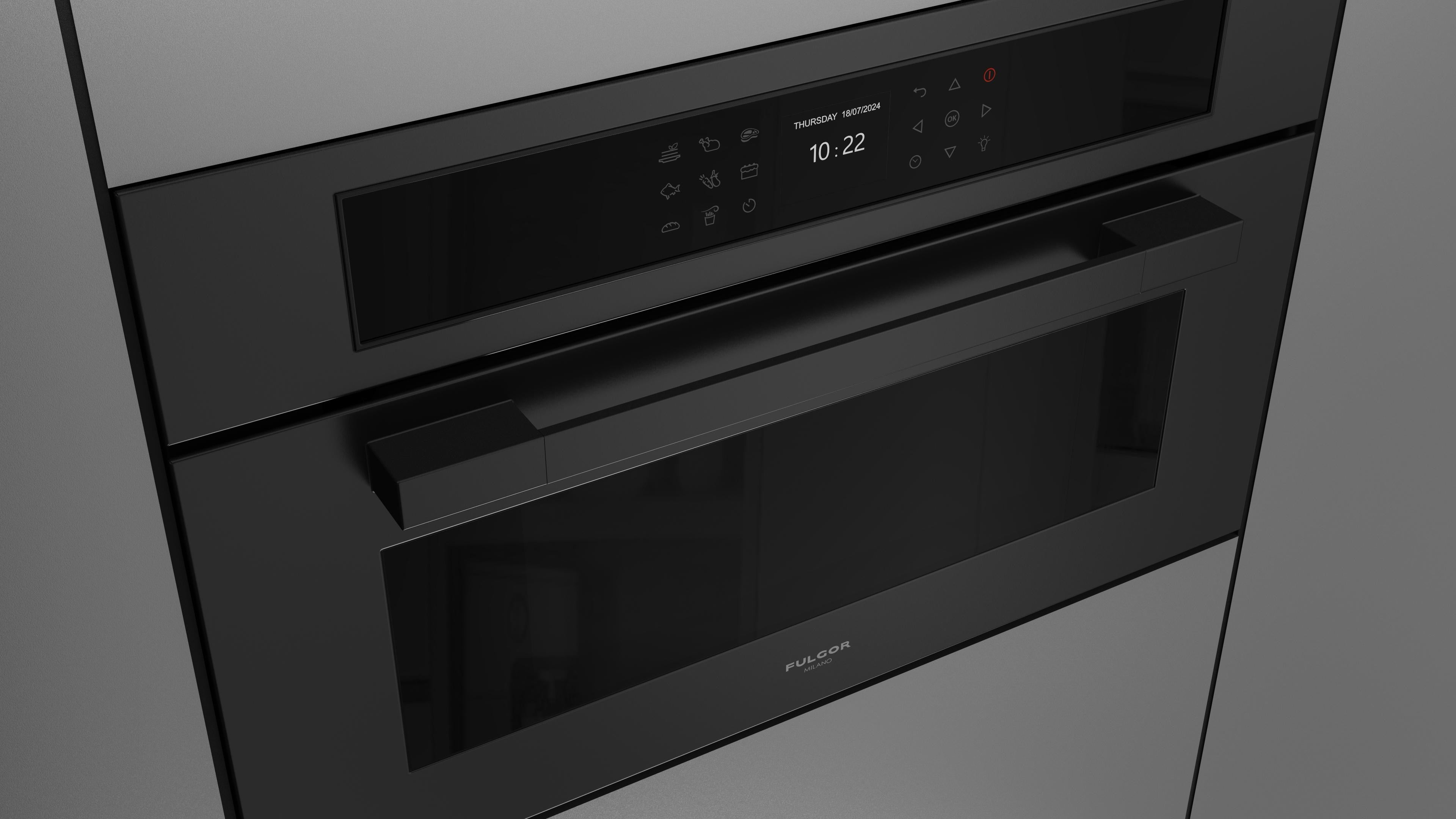 Fulgor Milano Combi Steam Oven - FUTSO 310 TEM MBK