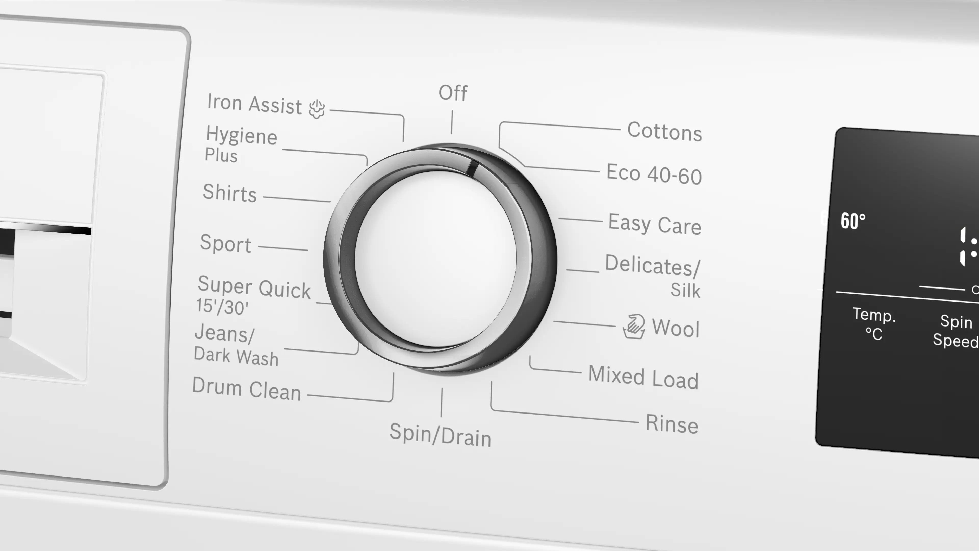 Bosch Series 4 Washing machine, front loader 8 kg max. 1400 rpm - WAN28254GB