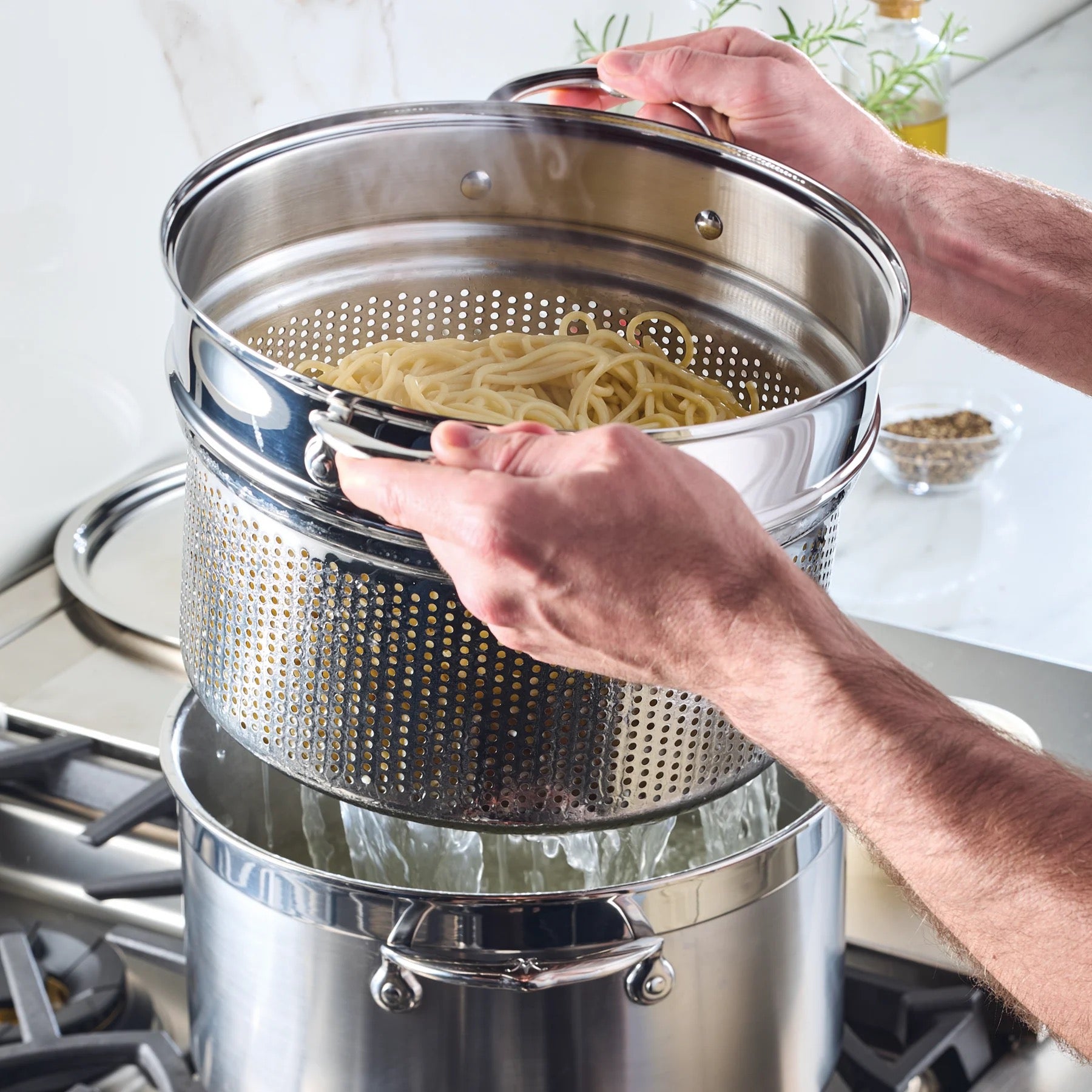 Hestan Provisions Pasta Insert - 26cm/7.6L