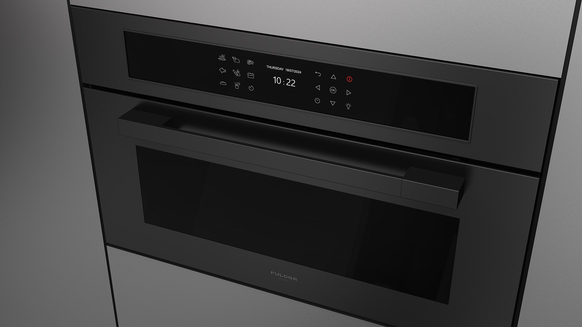 Fulgor Milano Urbantech Touch 30" Combi Microwave Oven - FUTMO 310 TEM MBK