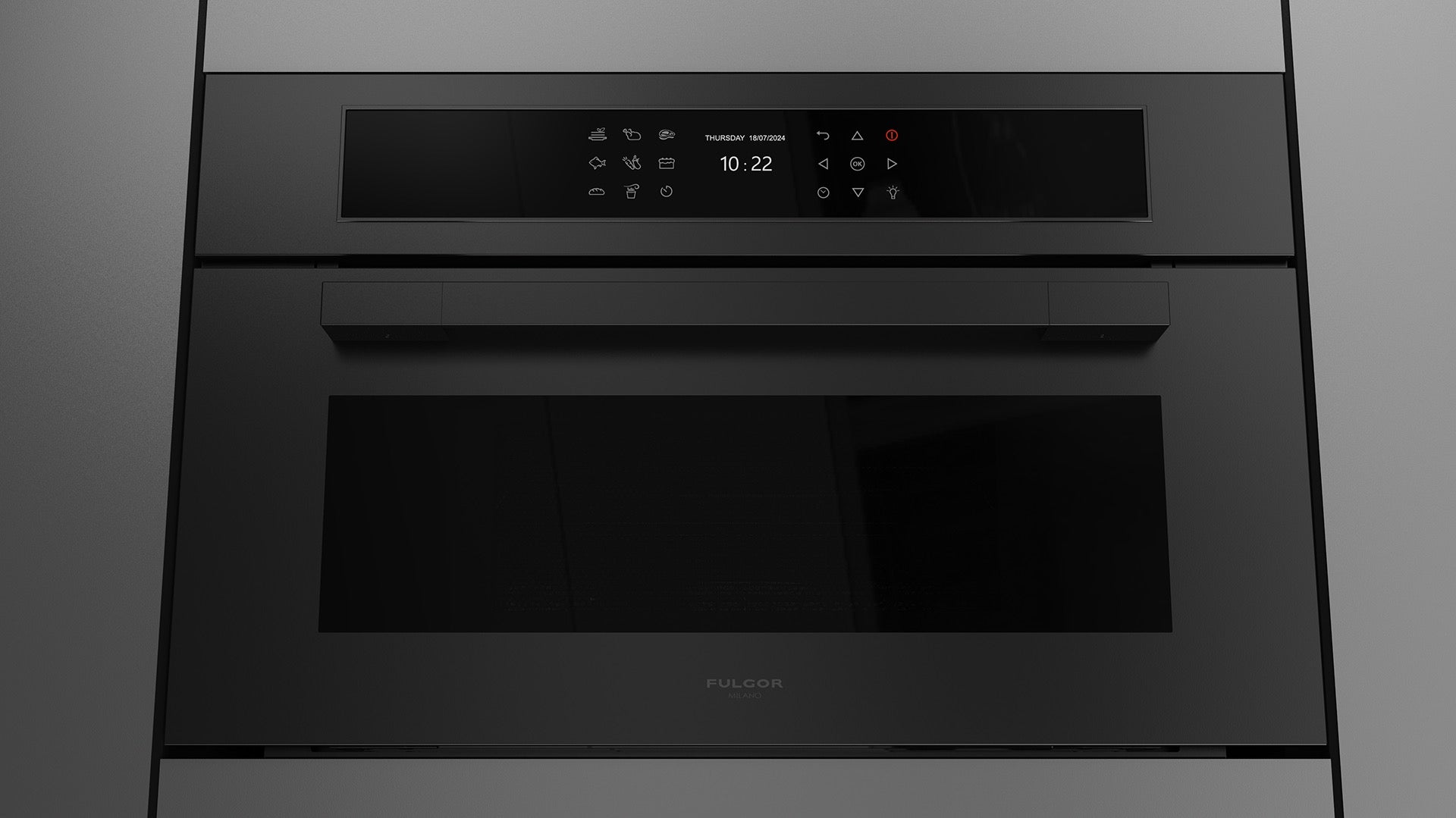 Fulgor Milano Urbantech Touch 30" Combi Microwave Oven - FUTMO 310 TEM MBK