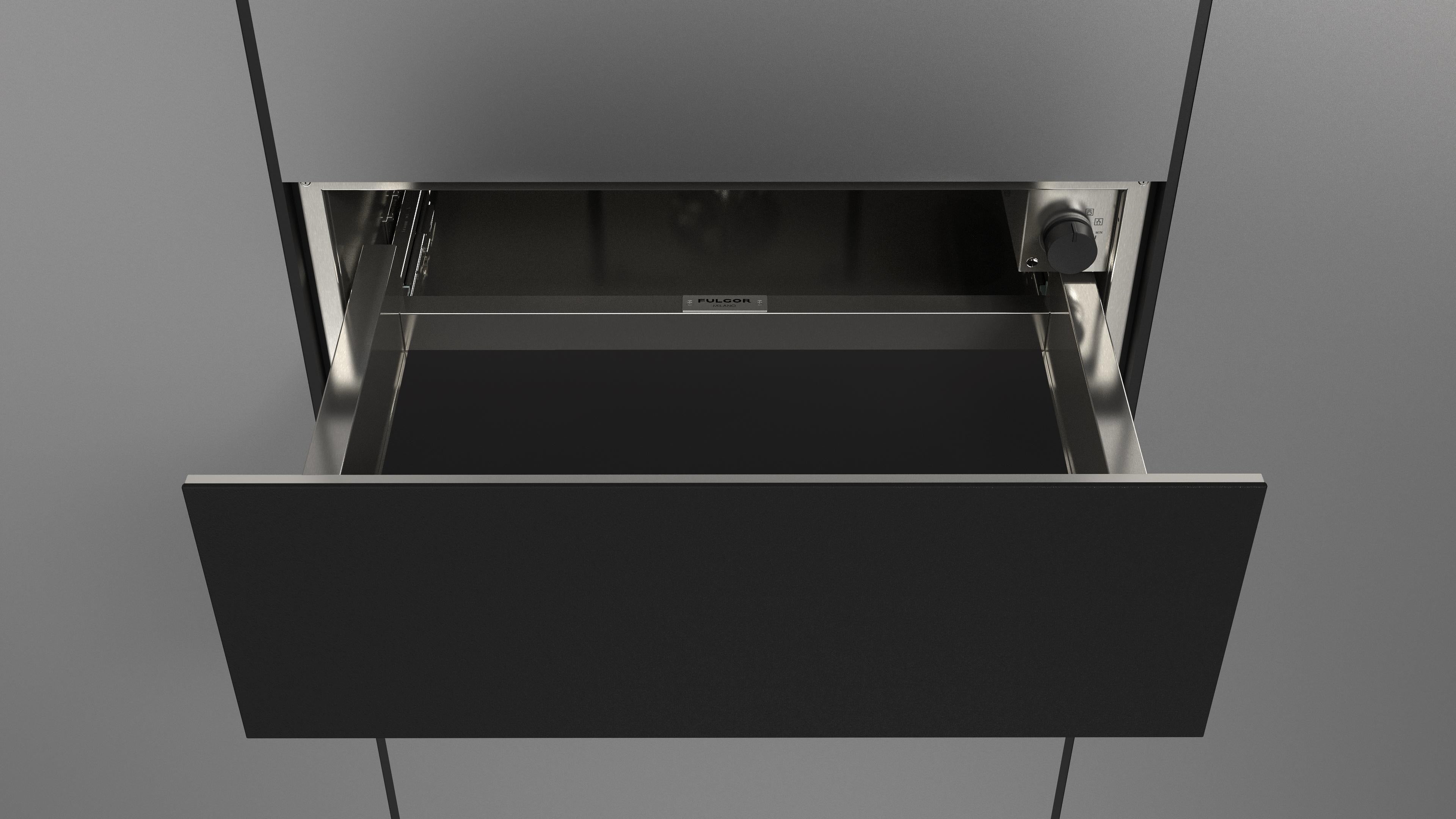 Fulgor Milano 74.5 Warming Drawer - FUTWD 7527 MBK