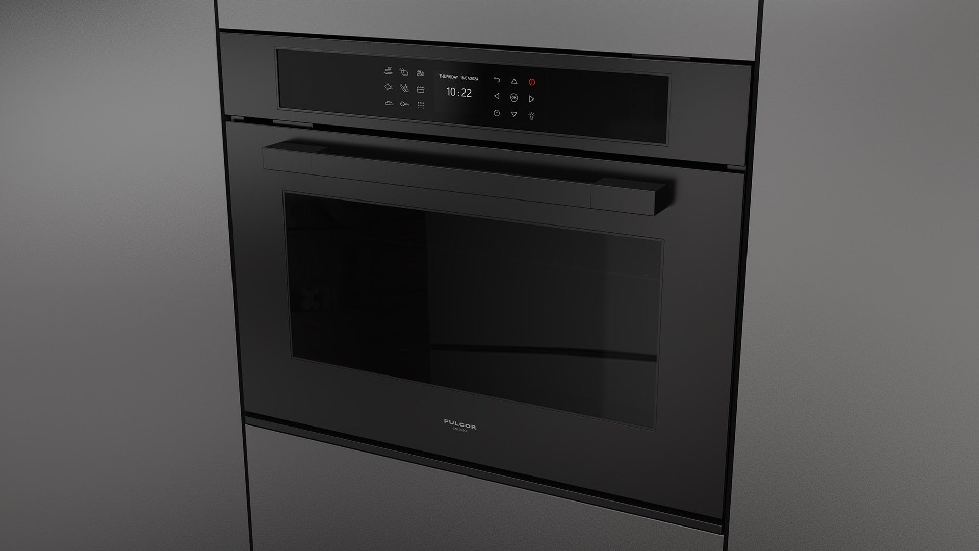 Fulgor Milano Urbantech Touch XL 75 Multi-Function Pyro Oven - FUTPO 7515 P TEM MBK