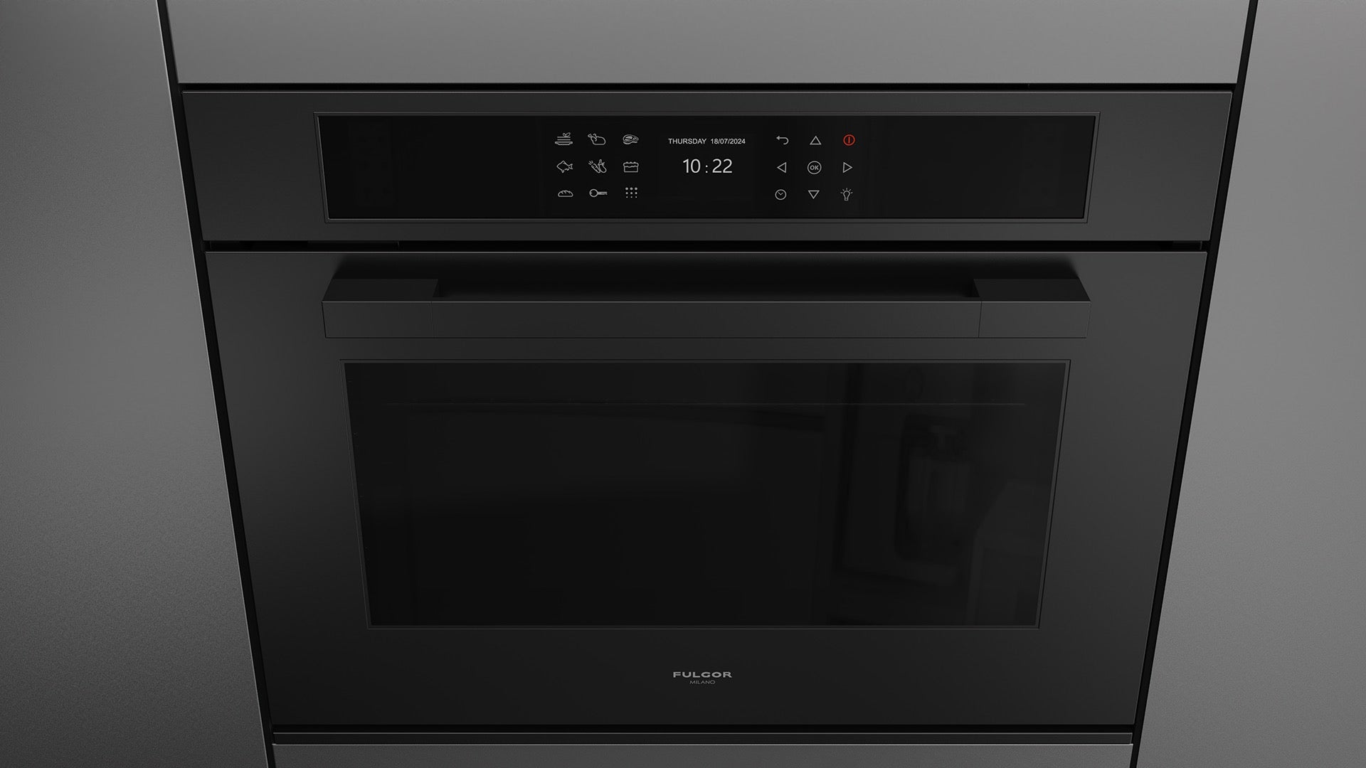 Fulgor Milano Urbantech Touch XL 75 Multi-Function Pyro Oven - FUTPO 7515 P TEM MBK