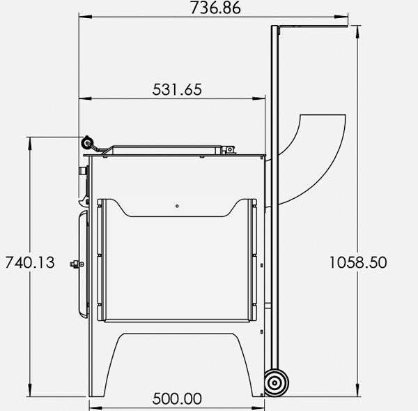 ESSE Wood Fired Garden Stove with Pizza Oven