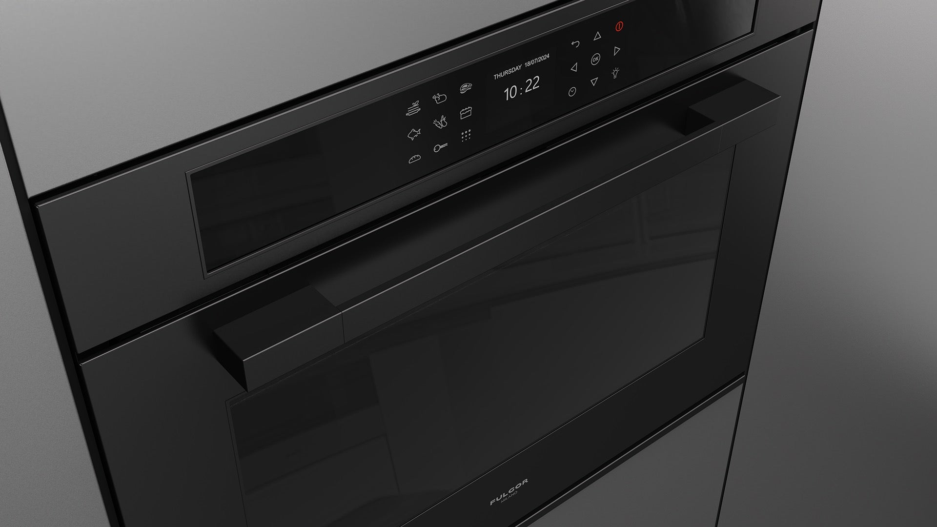 Fulgor Milano Urbantech Touch XL 75 Multi-Function Pyro Oven - FUTPO 7515 P TEM MBK