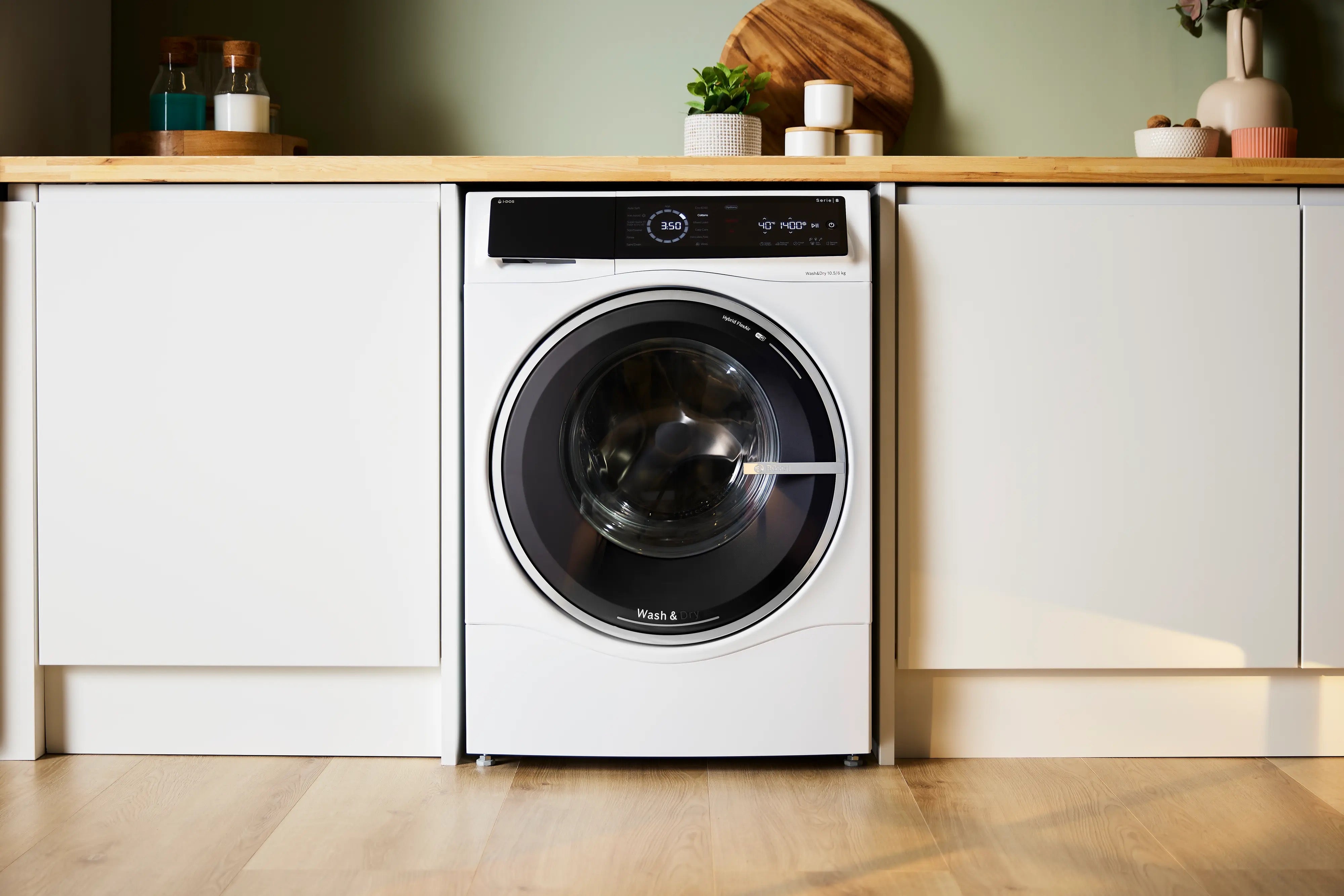 Bosch Series 8 Washer dryer 10.5/6 kg max. 1400 rpm - WNC25410GB