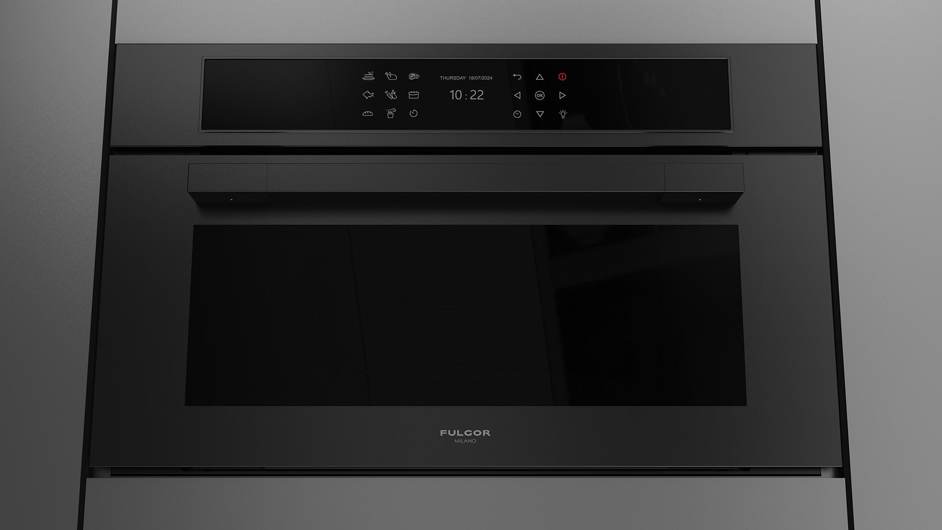 Fulgor Milano Urbantech Touch Microwave Oven 75x45 - FUTCMO 7510 TEM MBK