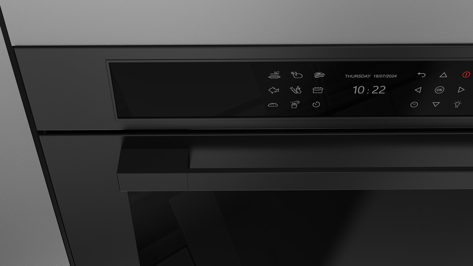 Fulgor Milano Urbantech Touch Microwave Oven 75x45 - FUTCMO 7510 TEM MBK