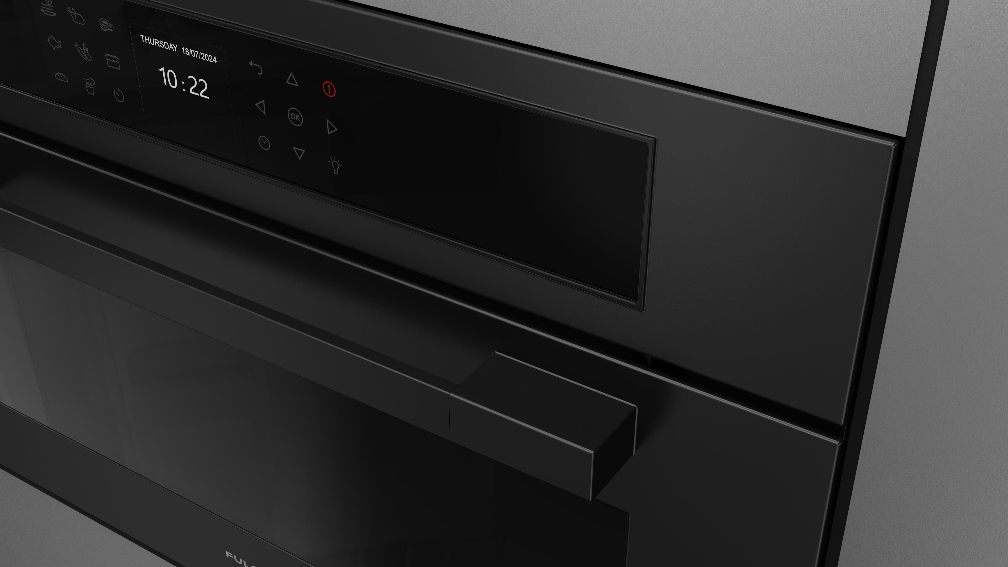 Fulgor Milano Urbantech Touch Steam Oven 75x45 - FUTCSO 7510 TEM MBK