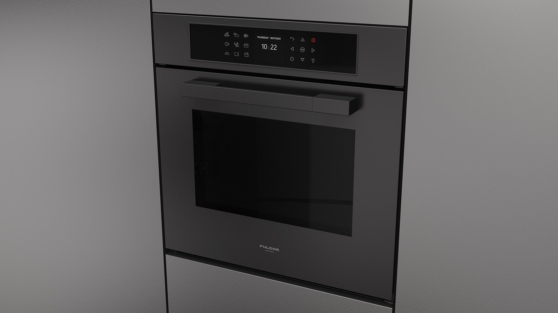 Fulgor Milano Urbantech Touch Atmos Steam Oven - FUTSO 6023 TEM MBK