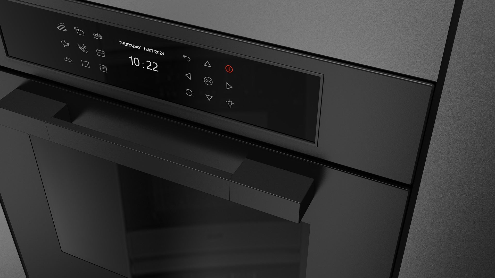 Fulgor Milano Urbantech Touch Atmos Steam Oven - FUTSO 6023 TEM MBK