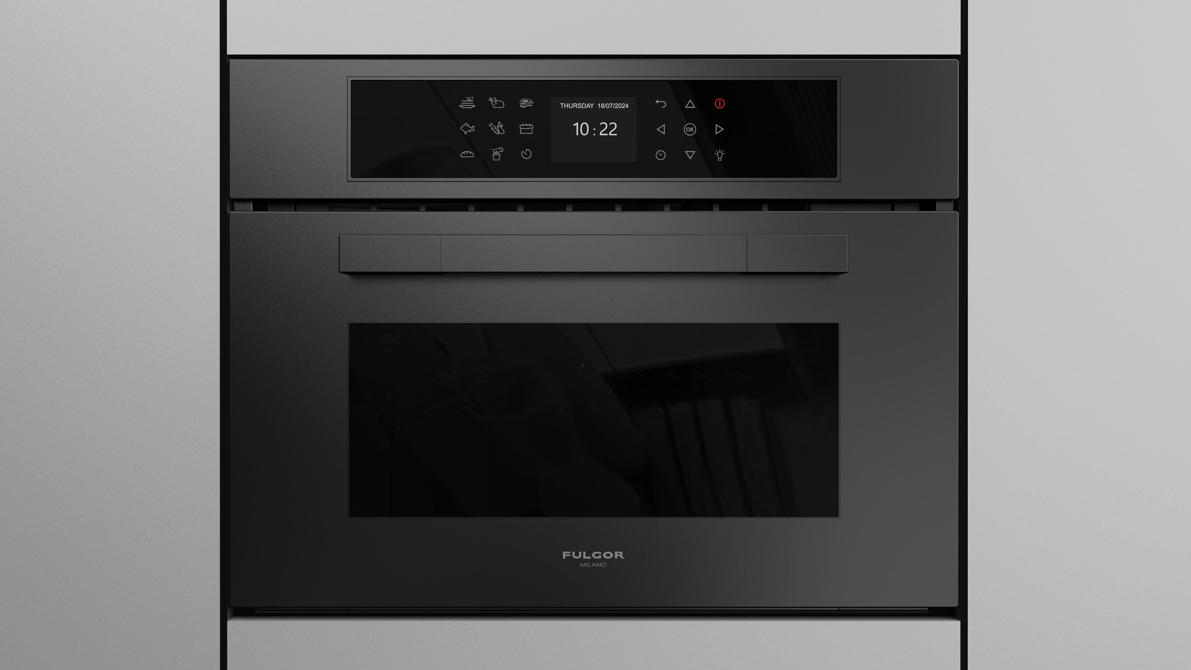 Fulgor Milano Urbantech Touch 45 Combi Steam Oven - FUTSO 4510 TEM MBK