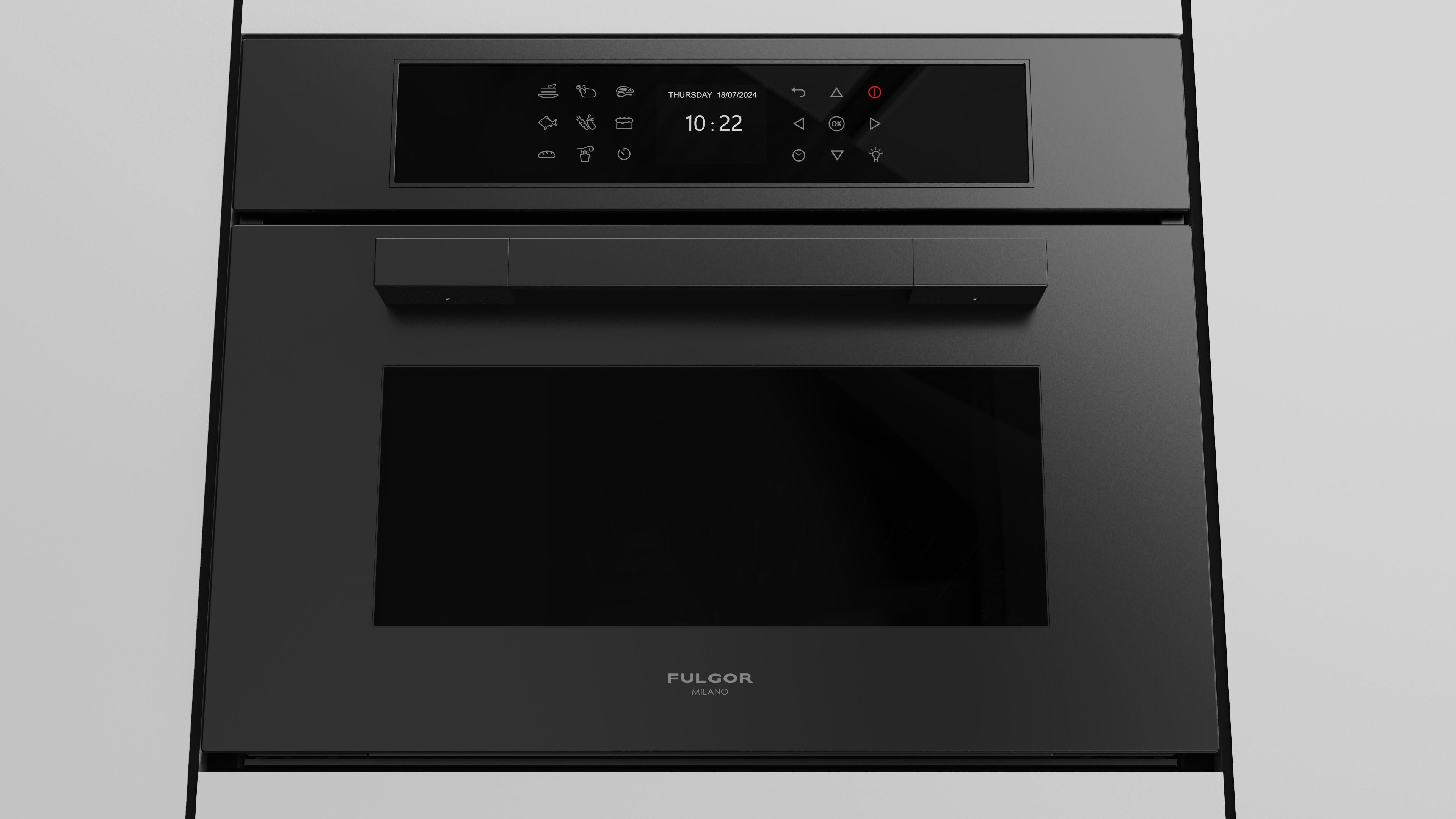 Fulgor Milano Urbantech Touch 45 Combi Steam Oven - FUTSO 4510 TEM MBK