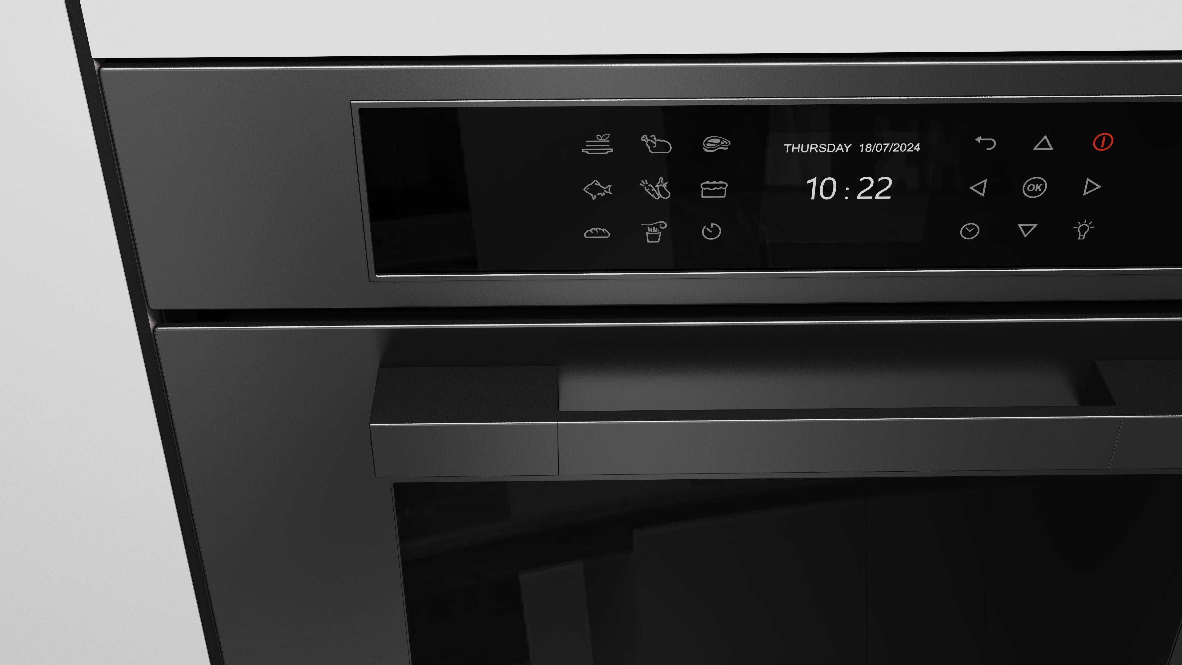 Fulgor Milano Urbantech Touch 45 Combi Steam Oven - FUTSO 4510 TEM MBK