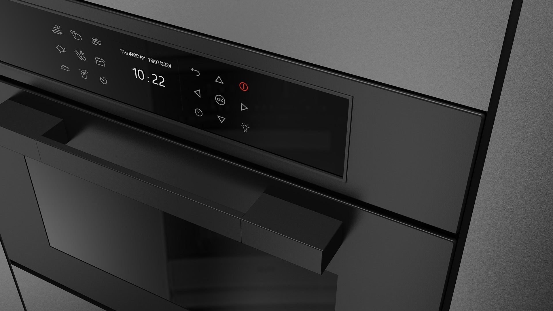 Fulgor Milano Urbantech Touch Microwave Combi Oven 60x45 - FUTMO 4510 TEM MBK