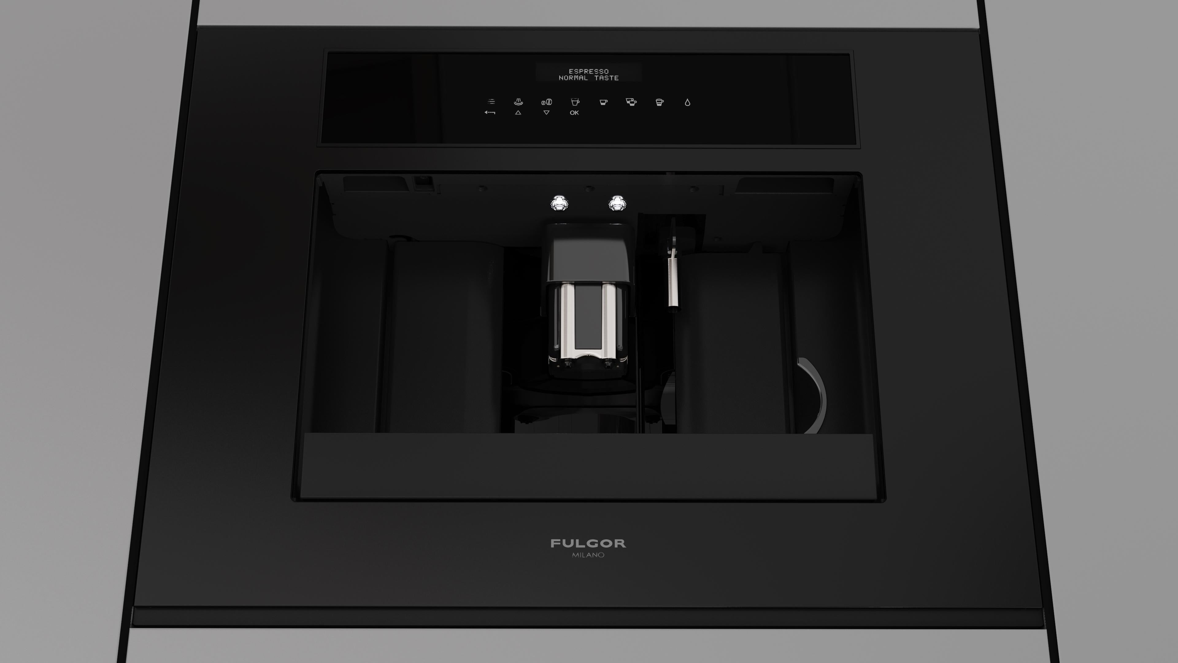 Fulgor Milano Urbantech Touch Coffee Machine 45 - FUTCM 4500 TF MBK