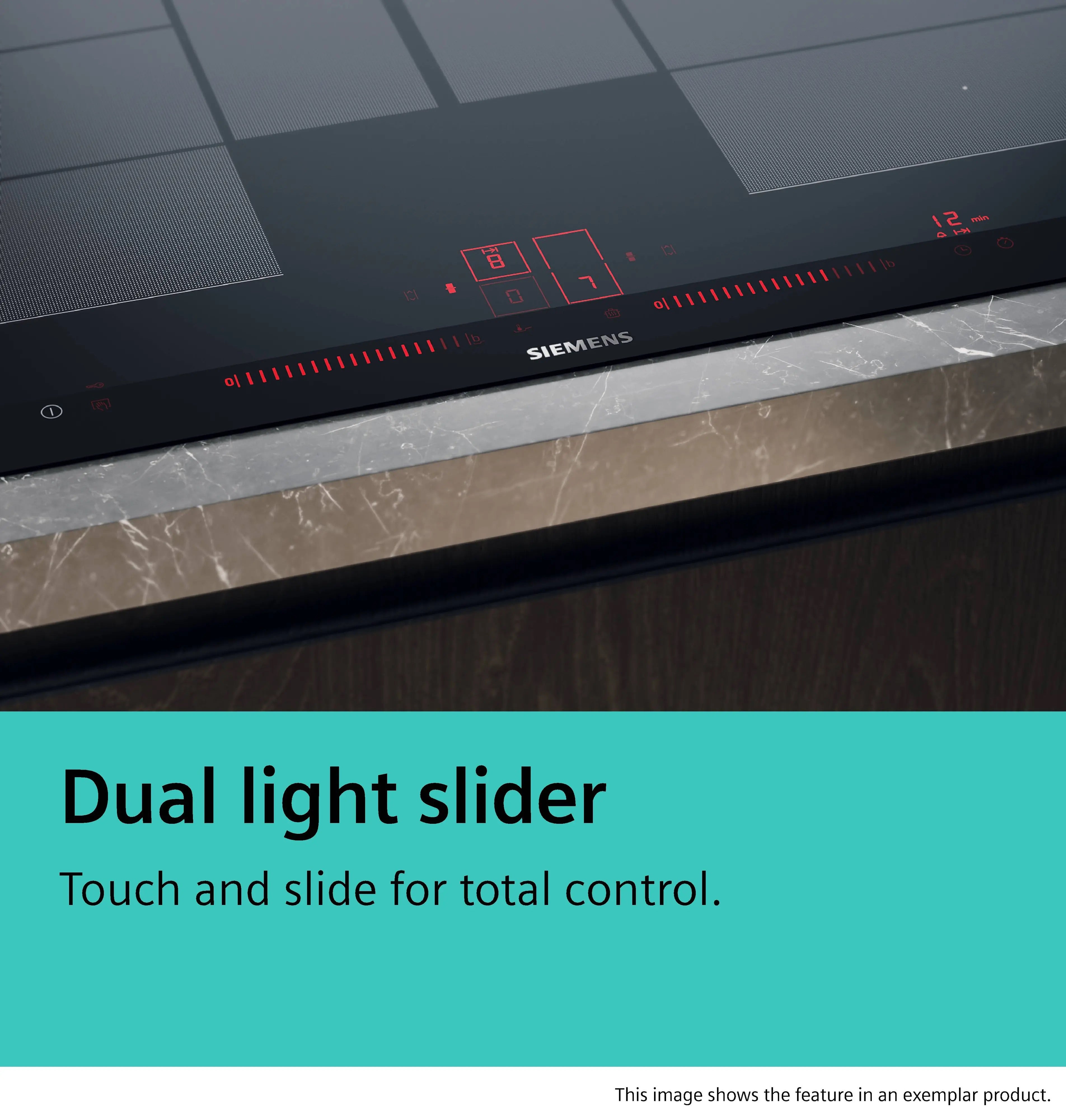 Siemens iQ700 Induction hob with integrated ventilation system - EX875LX67E