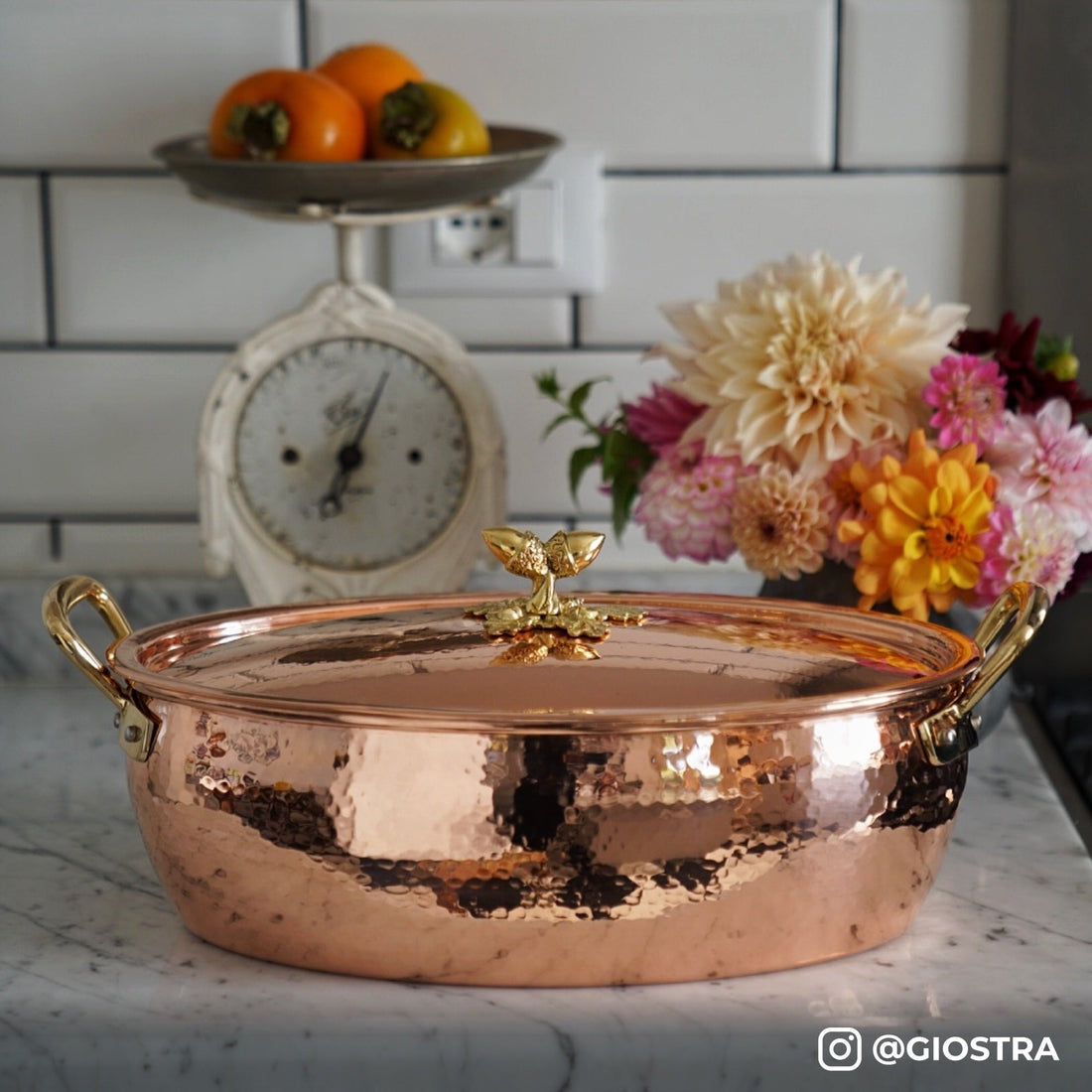 Ruffoni Historia Décor Oval Casserole Dish - 38cm