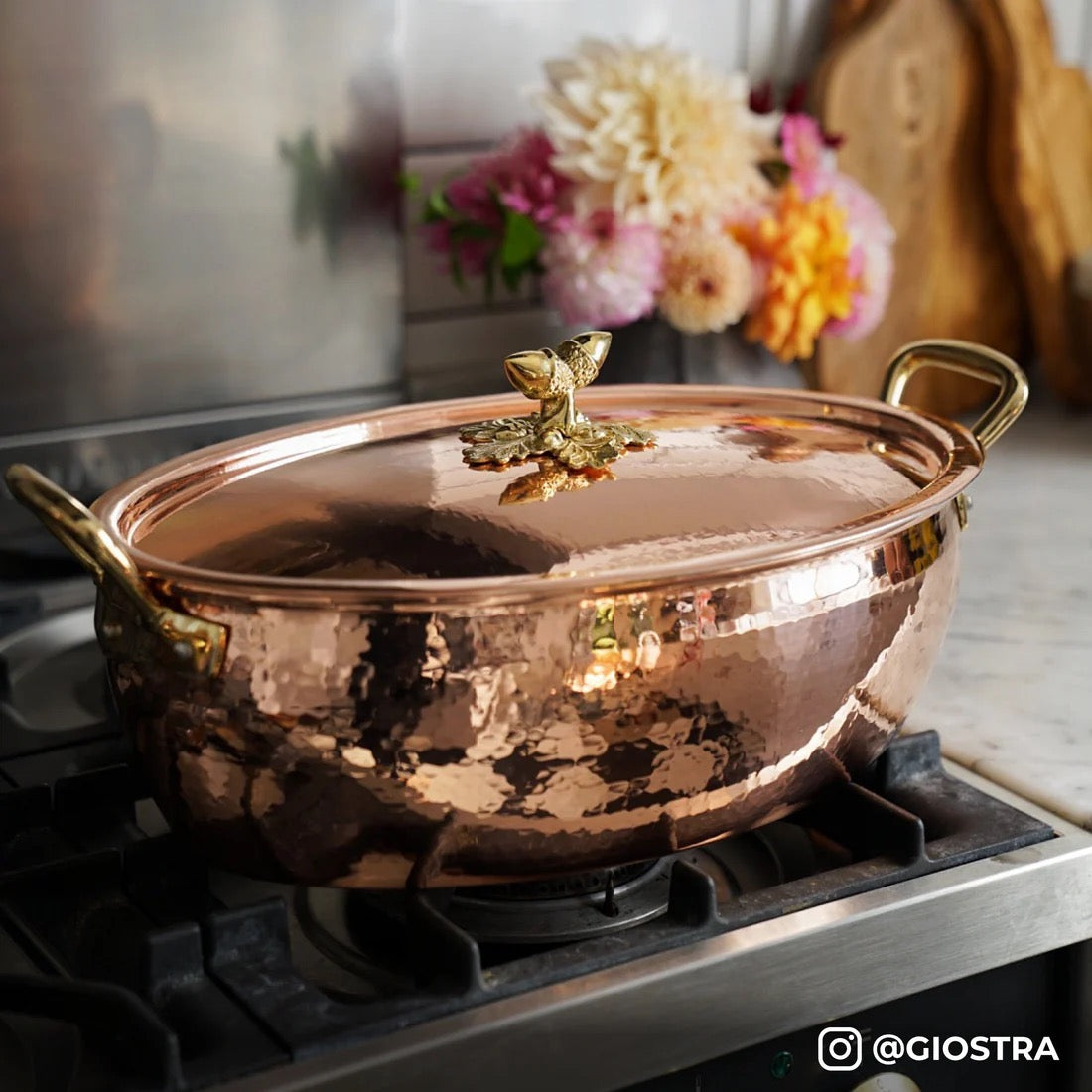 Ruffoni Historia Décor Oval Casserole Dish - 38cm