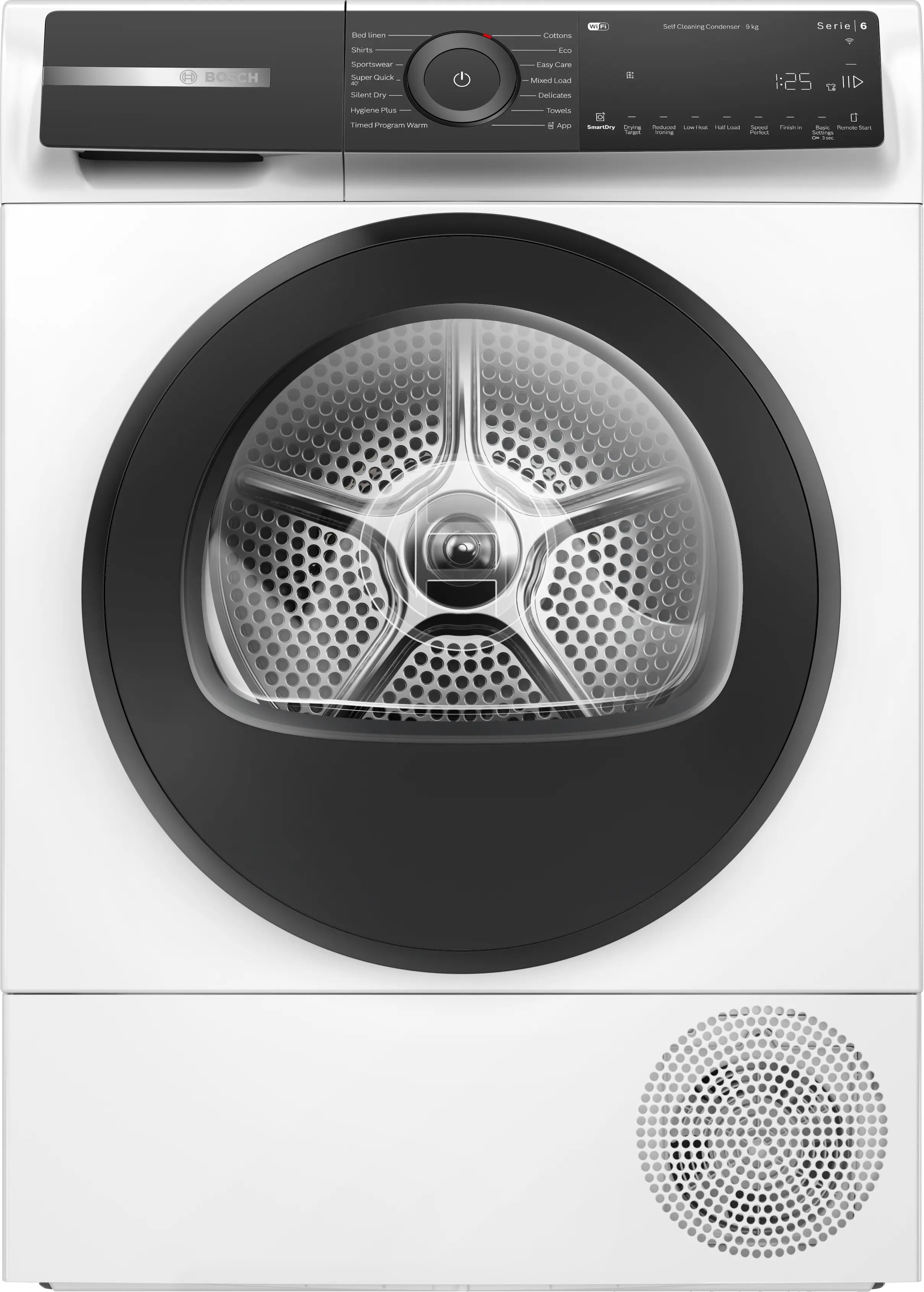 Bosch Series 6 Heat pump tumble dryer 9 kg - WQH246D9GB