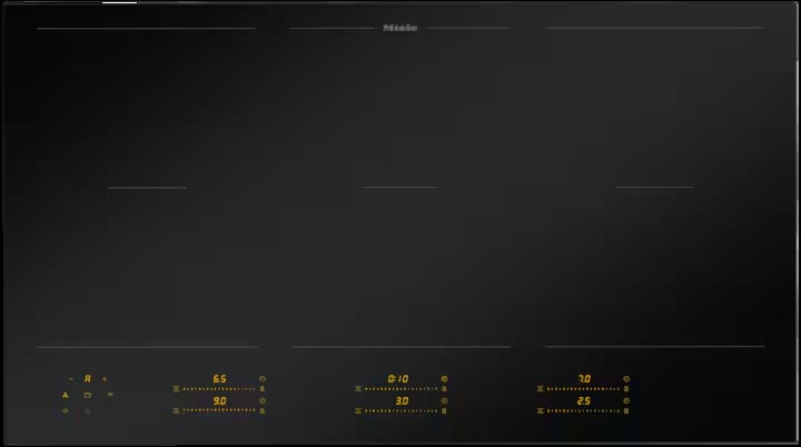 Miele 90cm Black Induction Hob