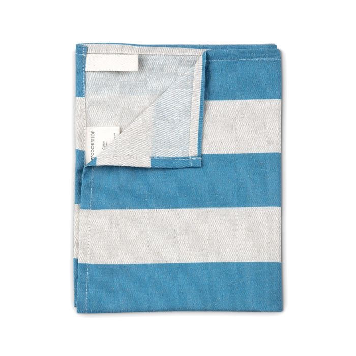 AGA Marina Blue Stripe Tea Towel