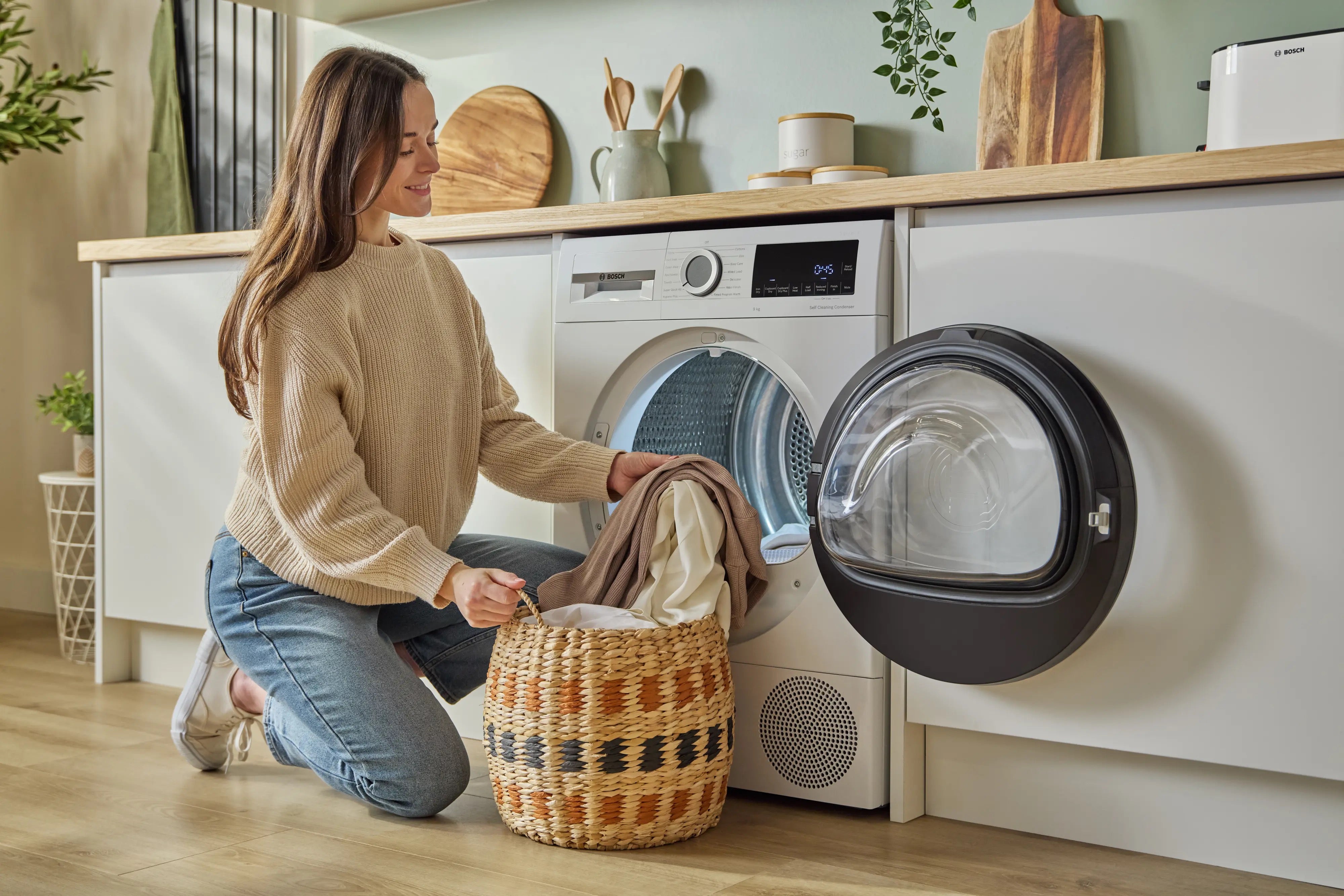 Bosch Series 6 Heat pump tumble dryer 9 kg - WQG24502GB