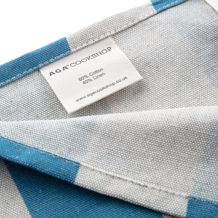 AGA Marina Blue Stripe Tea Towel