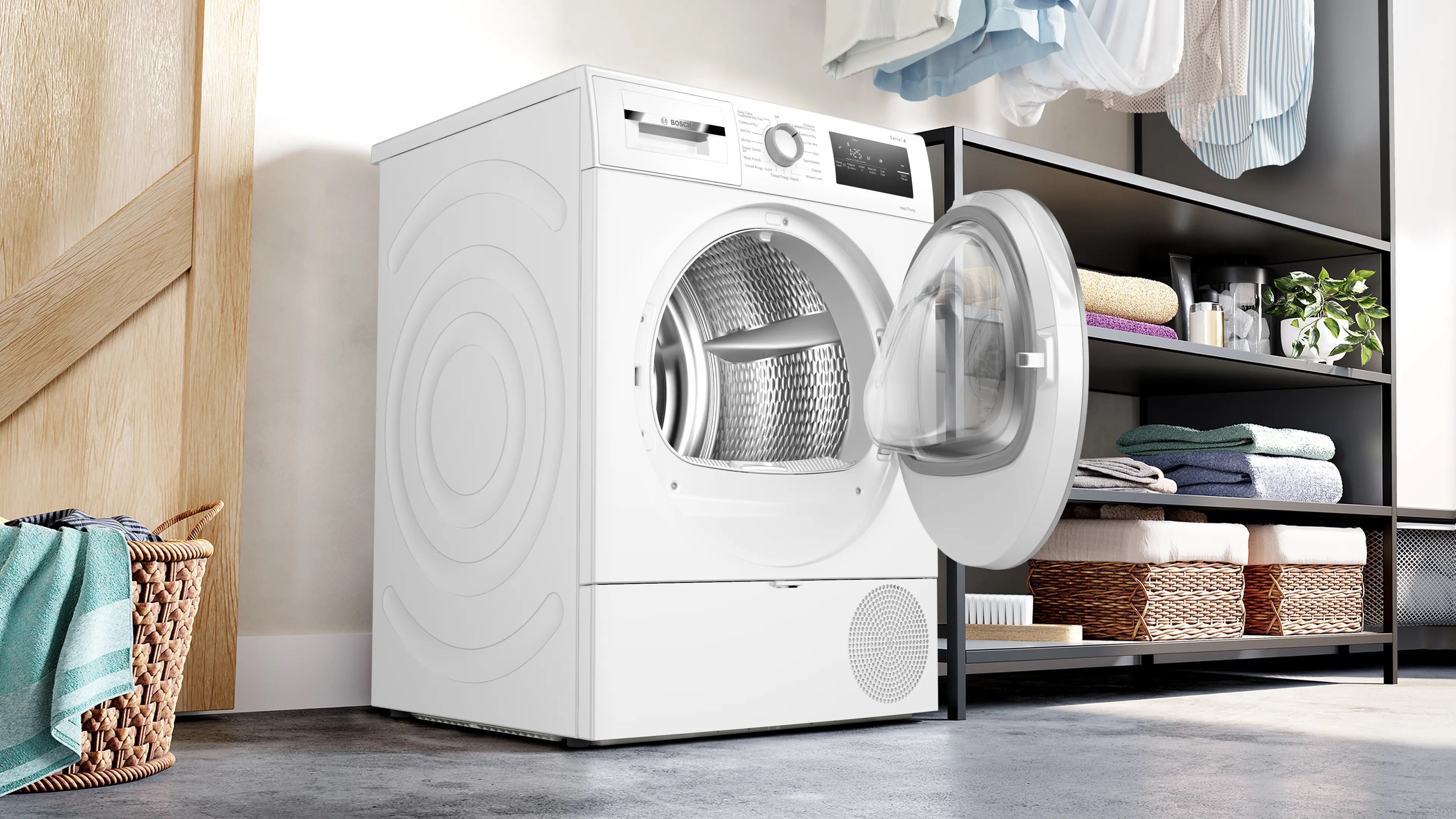 Bosch Series 4 Heat pump tumble dryer 8 kg - WTH85226GB
