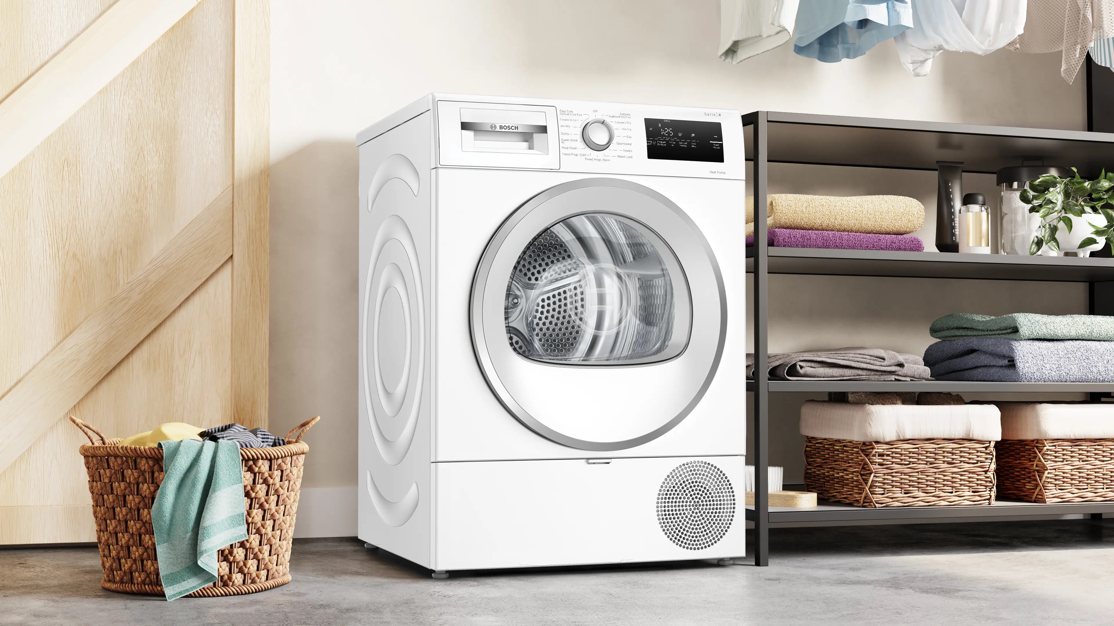 Bosch Series 4 Heat pump tumble dryer 8 kg - WTH85226GB